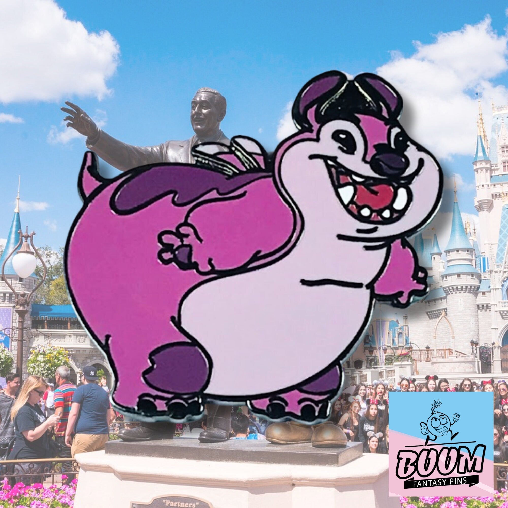 Pin's – Expérience Boulet de canon 520 de Lilo &amp; Stitch – Disney Fantasy