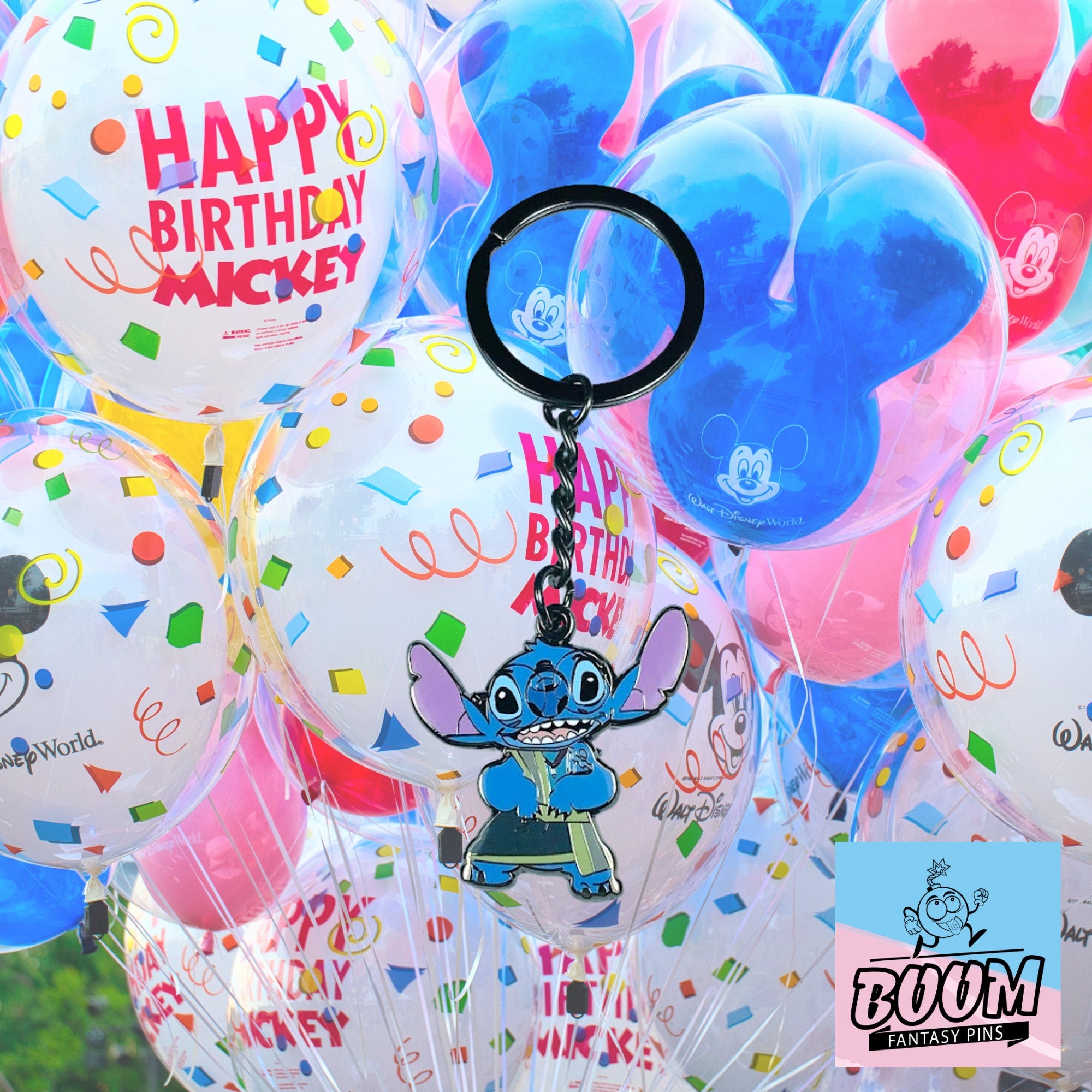 Llavero – Stitch como Milo Thatch de Lilo &amp; Stitch – Disney Fantasy