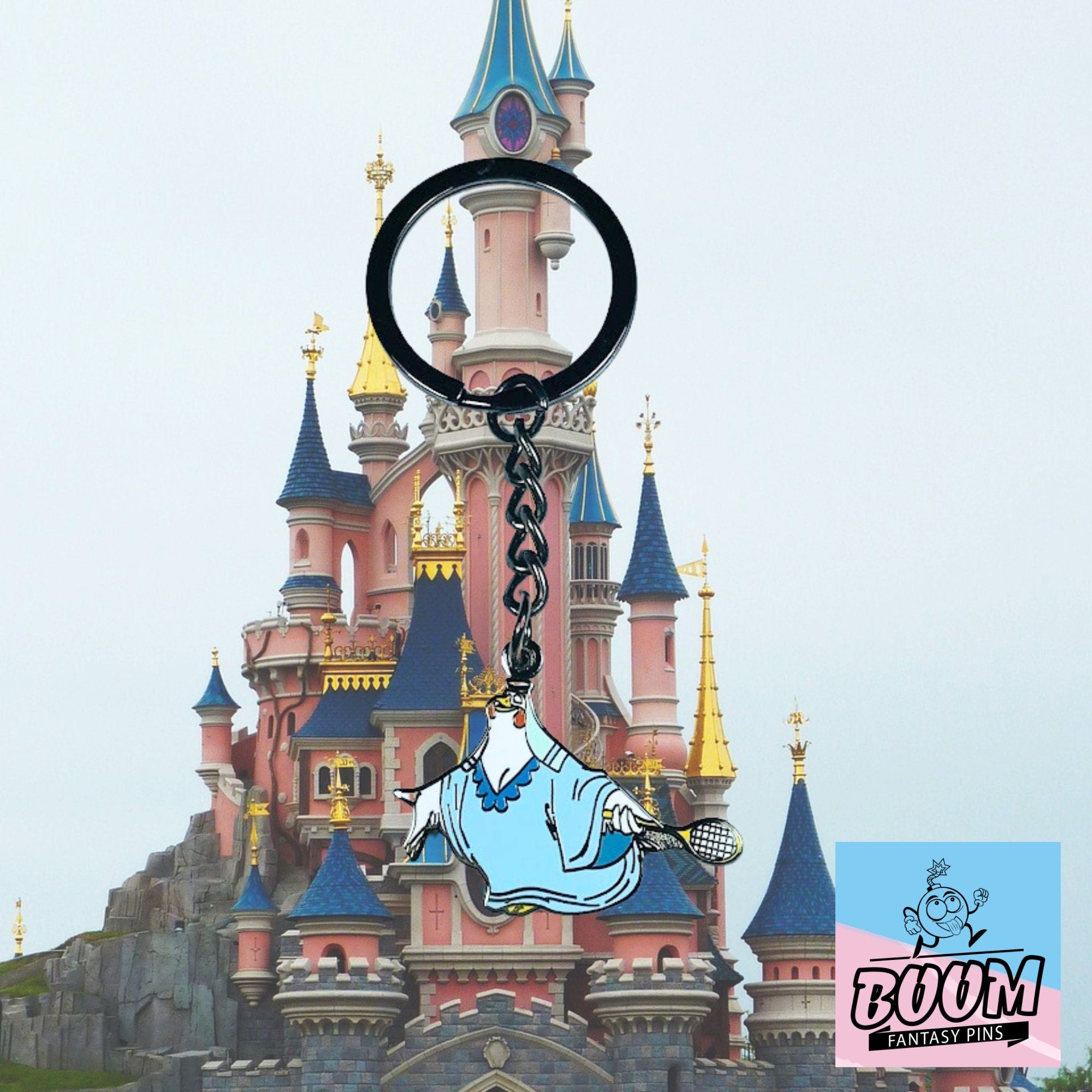 Llavero – Lady Kluck de Robin Hood – Disney Fantasy