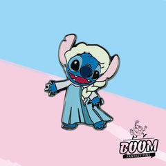 Pin – Stitch como Elsa de Lilo y Stitch – Disney Fantasy