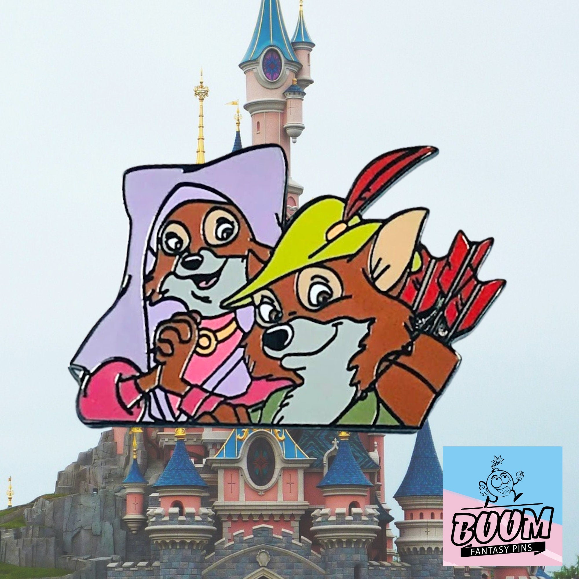 Pin – Lady Marian and Robin Hood from Robin Hood – Disney Fantasy