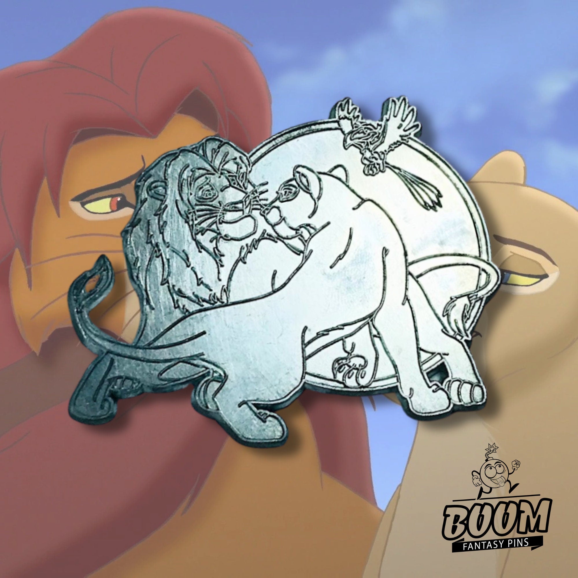 Pin's – Simba, Nala et Zazu du Roi Lion – Disney Fantasy