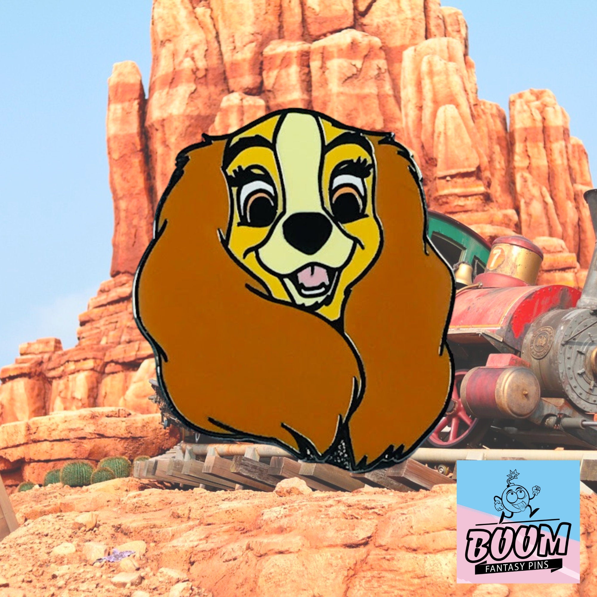 Pin – Lady from Lady and the Tramp – Disney Fantasy