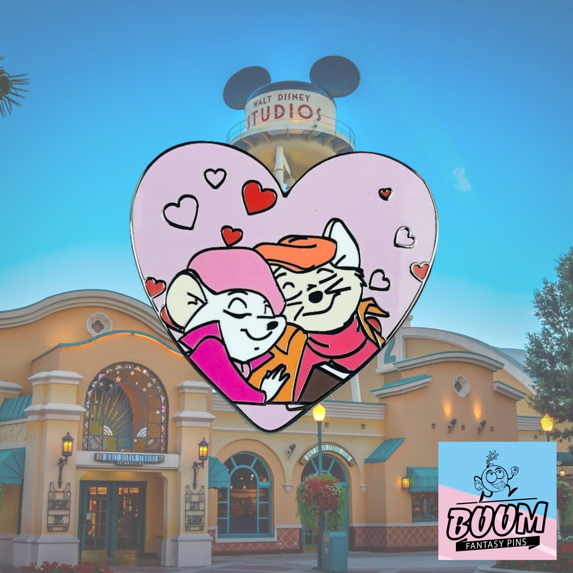 Pin – Bernard y Bianca de Los Rescatistas – Disney Fantasy