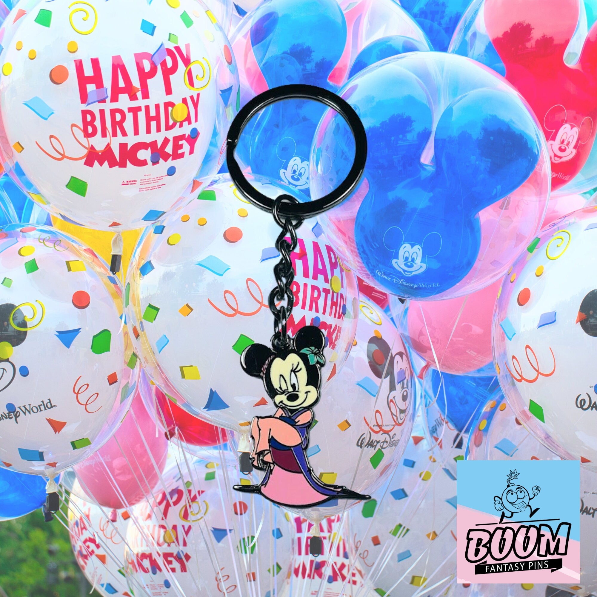 Llavero – Minnie Mouse como Mulan de Mulan – Disney Fantasy