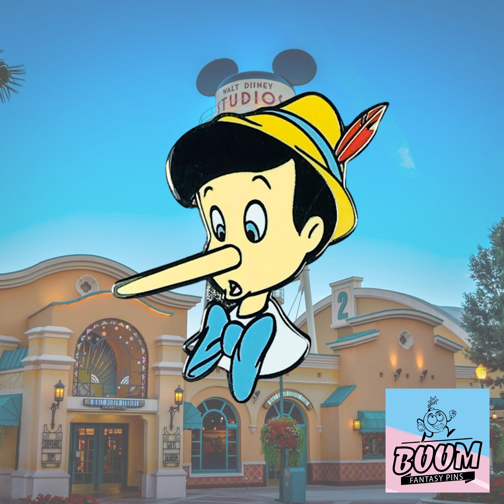 Pin's – Pinocchio du film Pinocchio de Disney Fantasy
