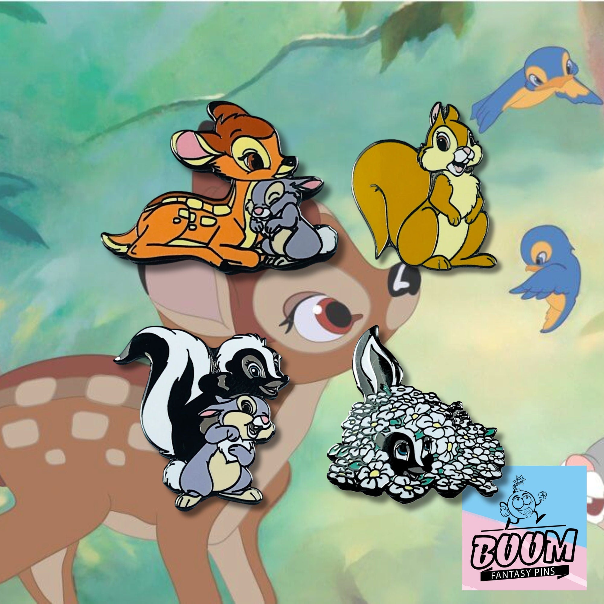 Épingle – Fleur de Bambi – Disney Fantasy