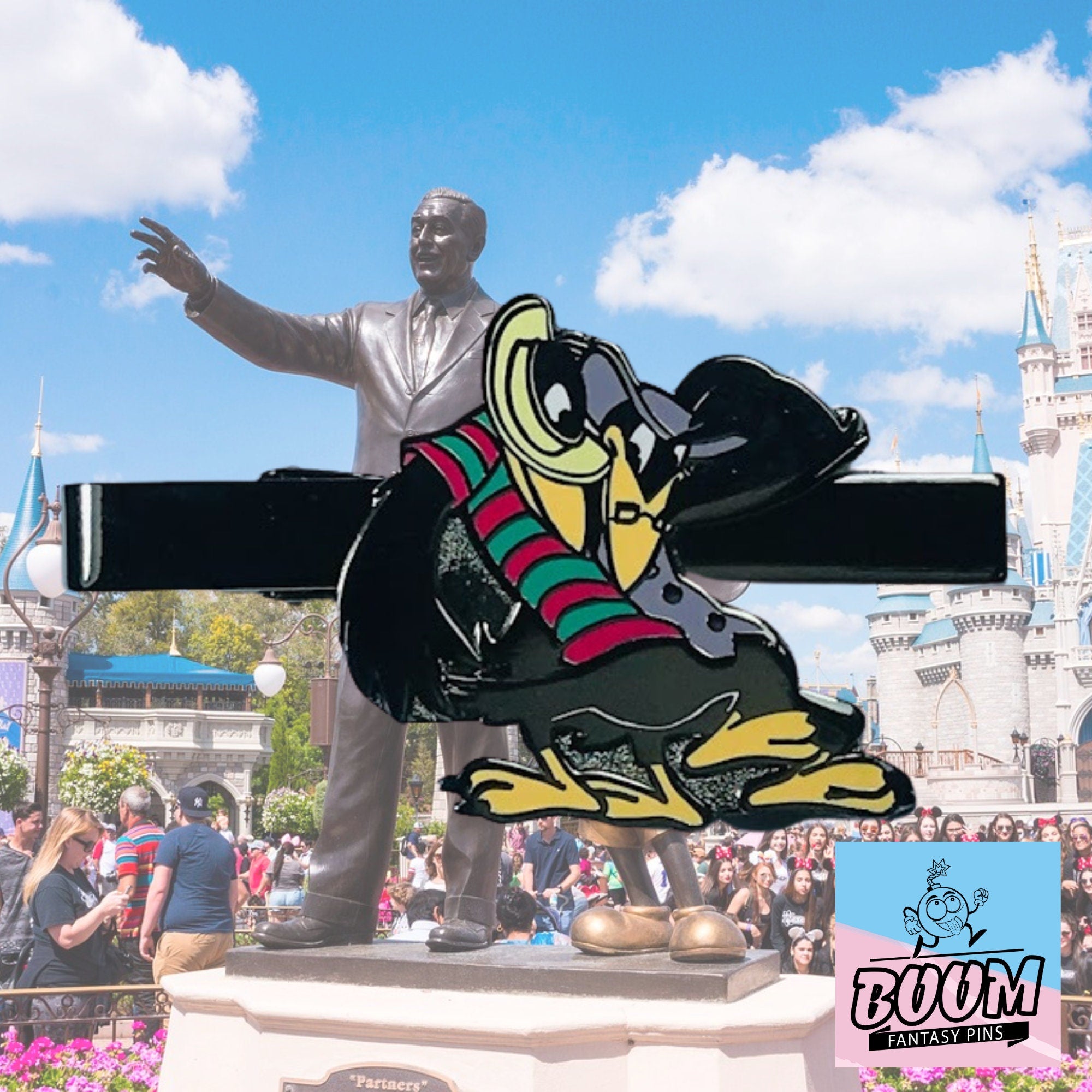 Tie Clip – Raven Jim from Boom Fantasy – Disney Fantasy