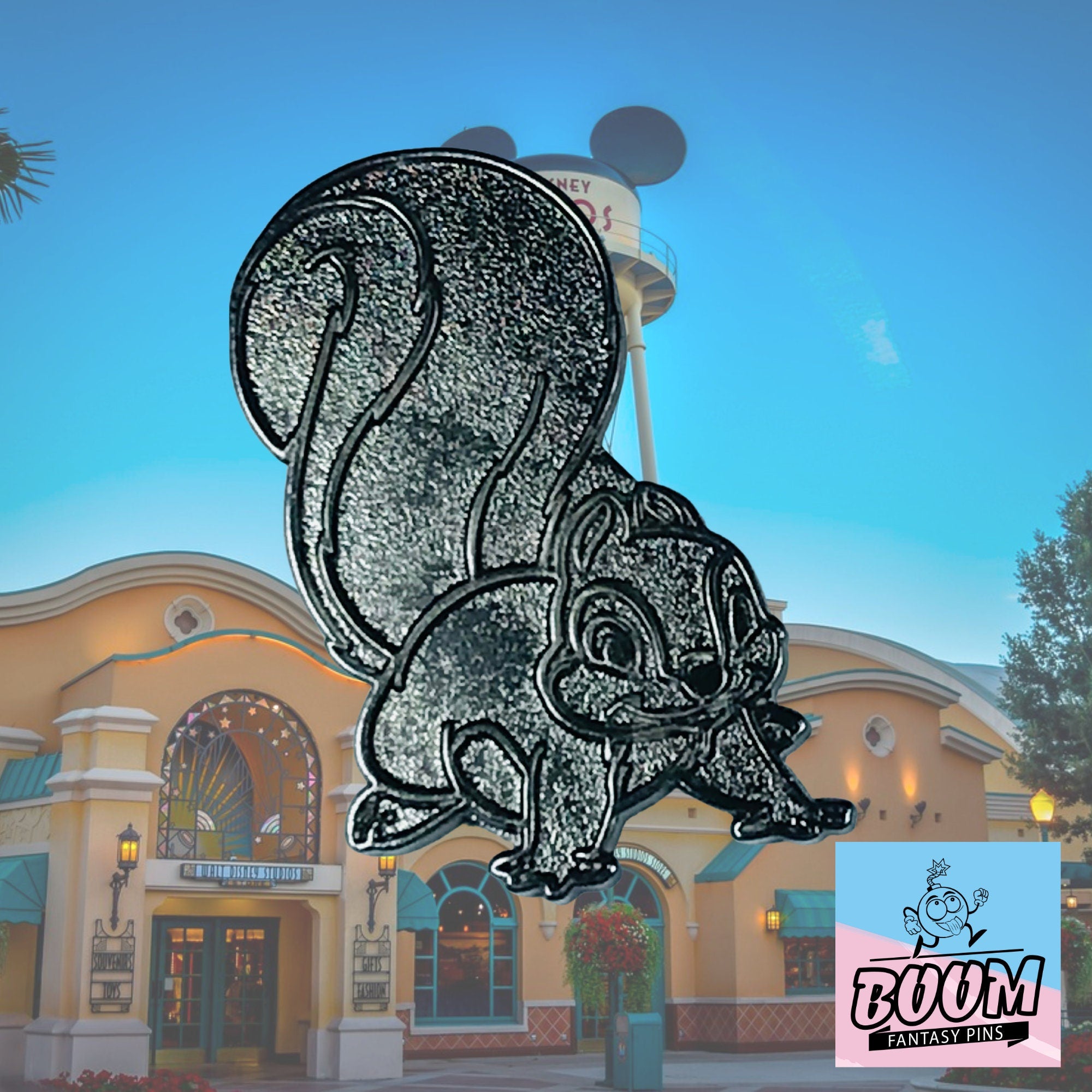 Pin's – Écureuil gris de Blanche-Neige – Disney Fantasy