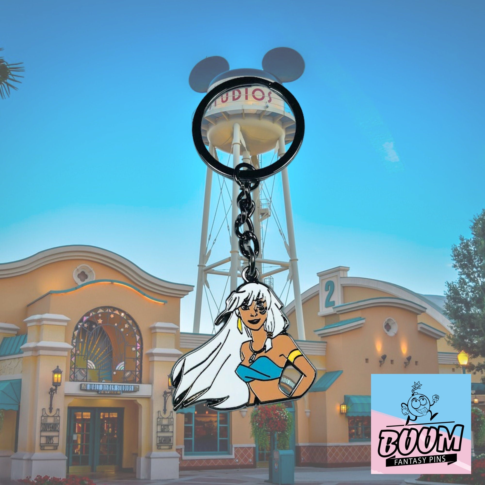 Porte-clés – Reine Kida d'Atlantide, l'empire perdu – Disney Fantasy