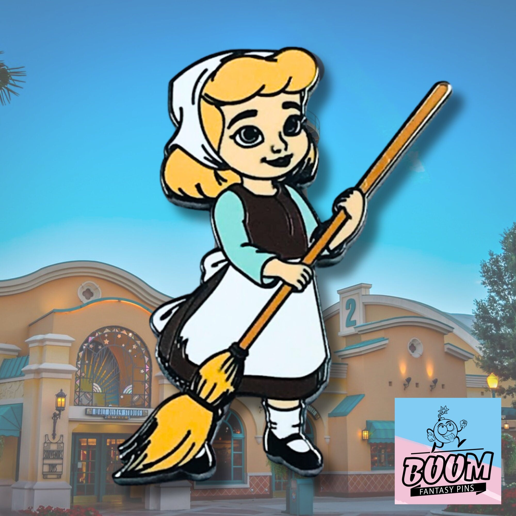 Pin – Cenicienta como niña de Cenicienta – Disney Fantasy