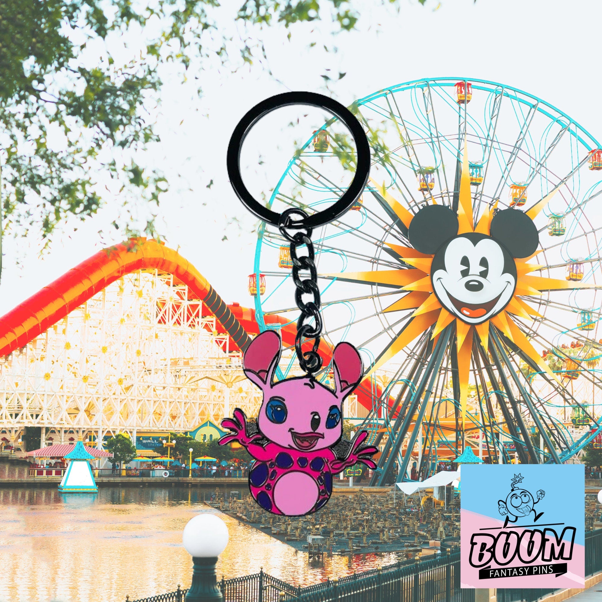 Llavero – Experimento 275 Cosquillas en la barriga de Lilo y Stitch – Disney Fantasy