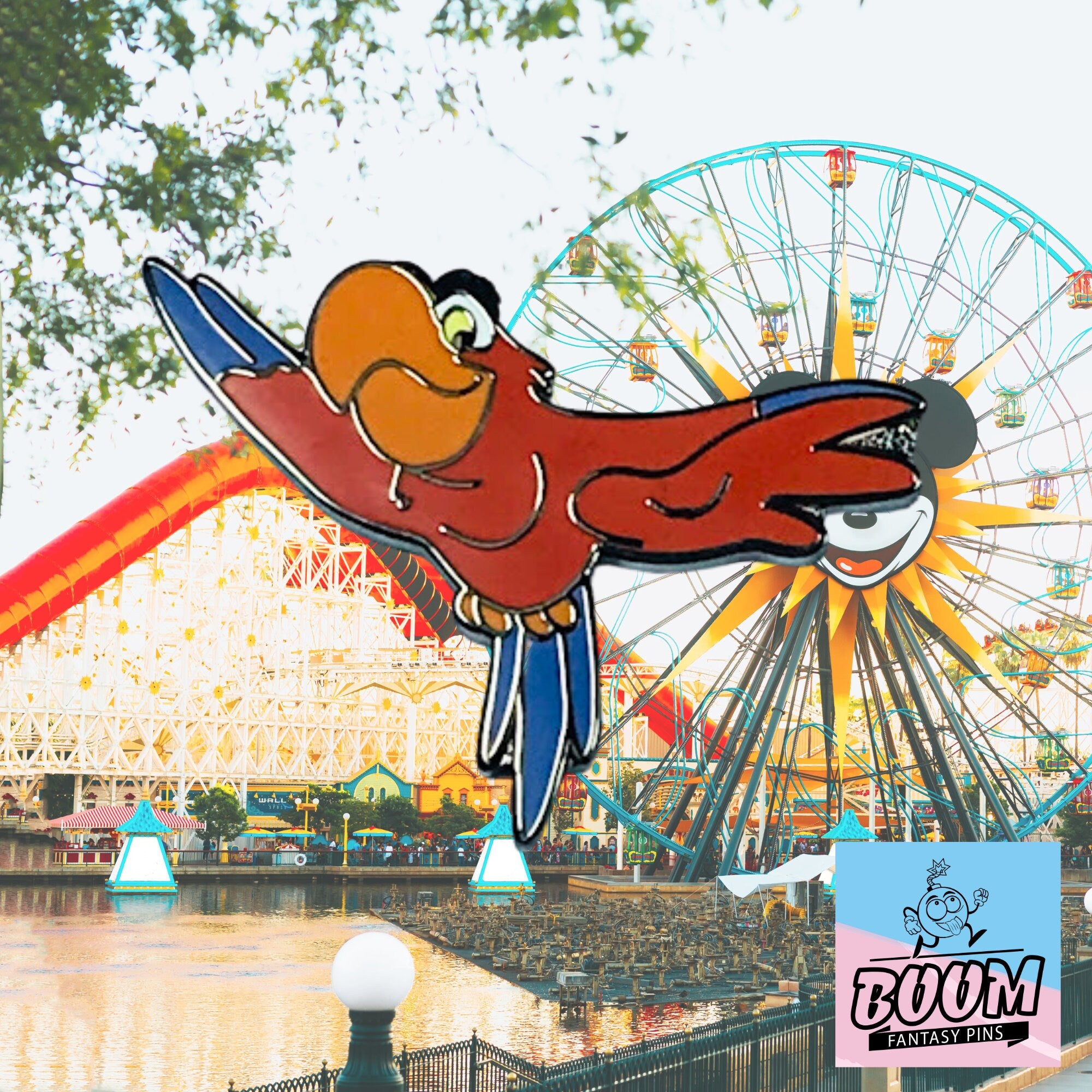 Pin's – Iago d'Aladdin – Disney Fantasy