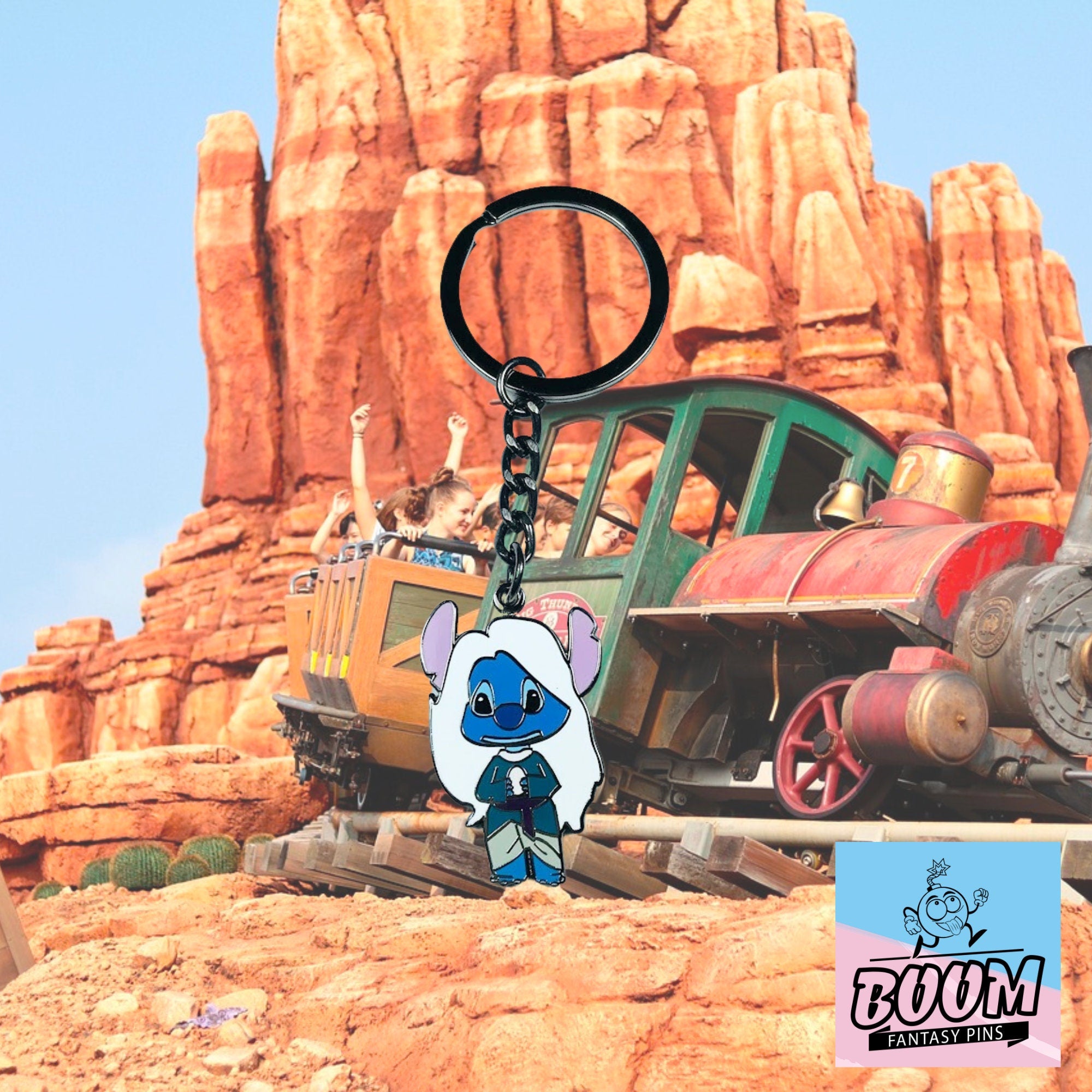 Llavero – Experimento 626 Stitch como Kida Nedakh de Lilo &amp; Stitch – Disney Fantasy