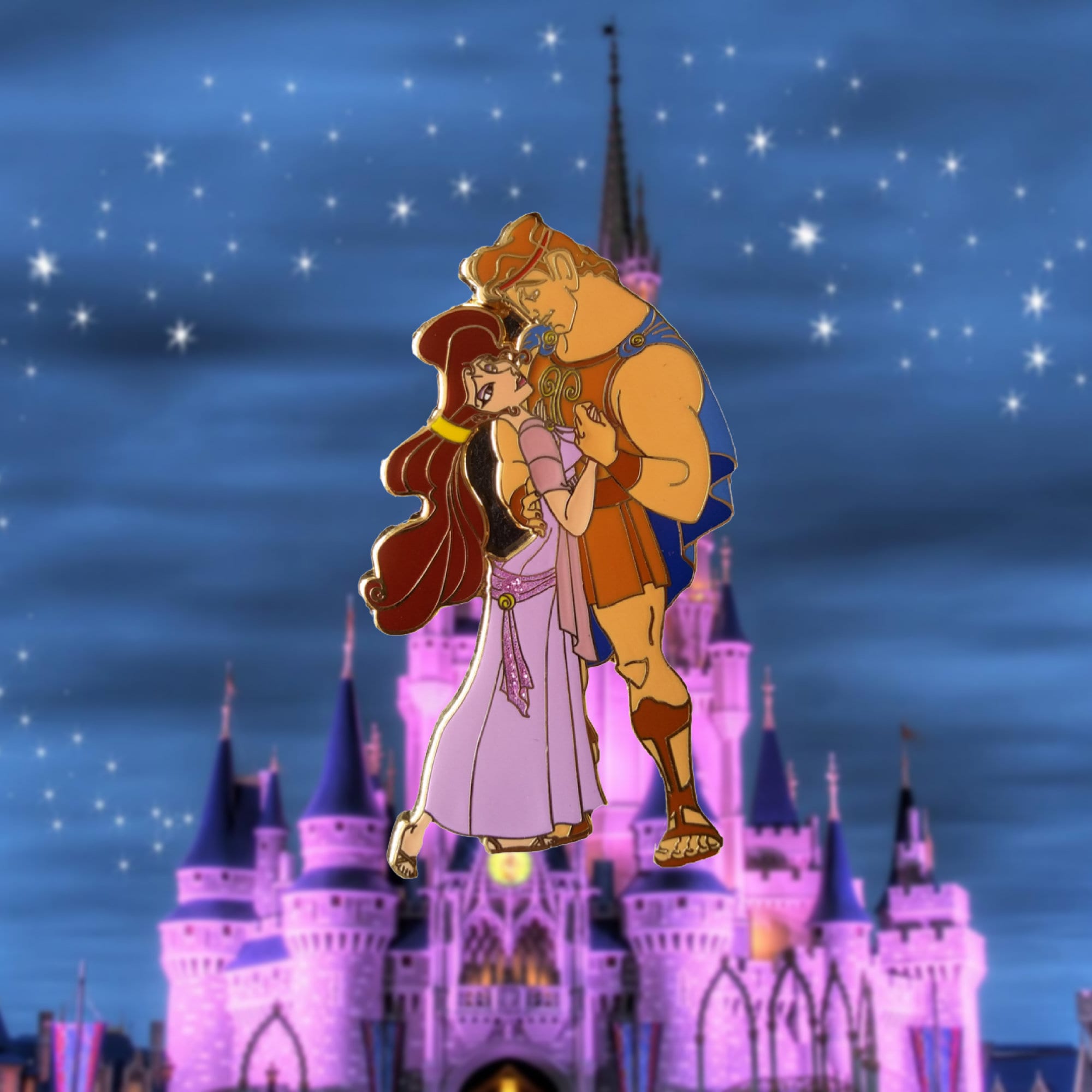 Pin – Hercules and Megara from Hercules – Disney Fantasy
