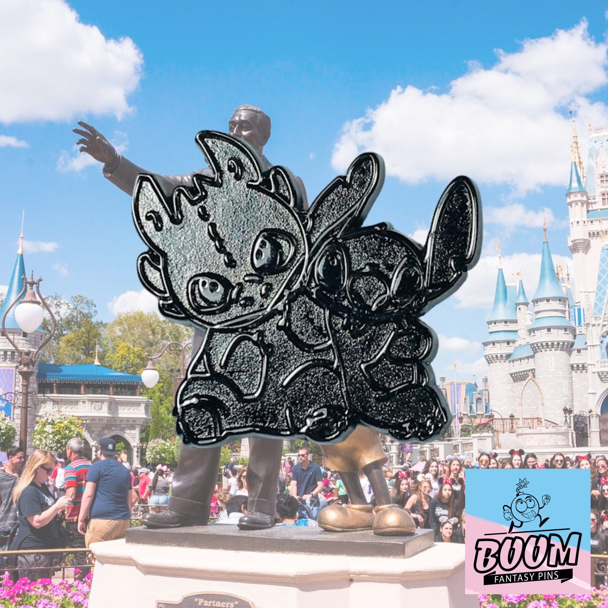 Épingle – Stitch et Krokmou de Lilo &amp; Stitch – Disney Fantasy