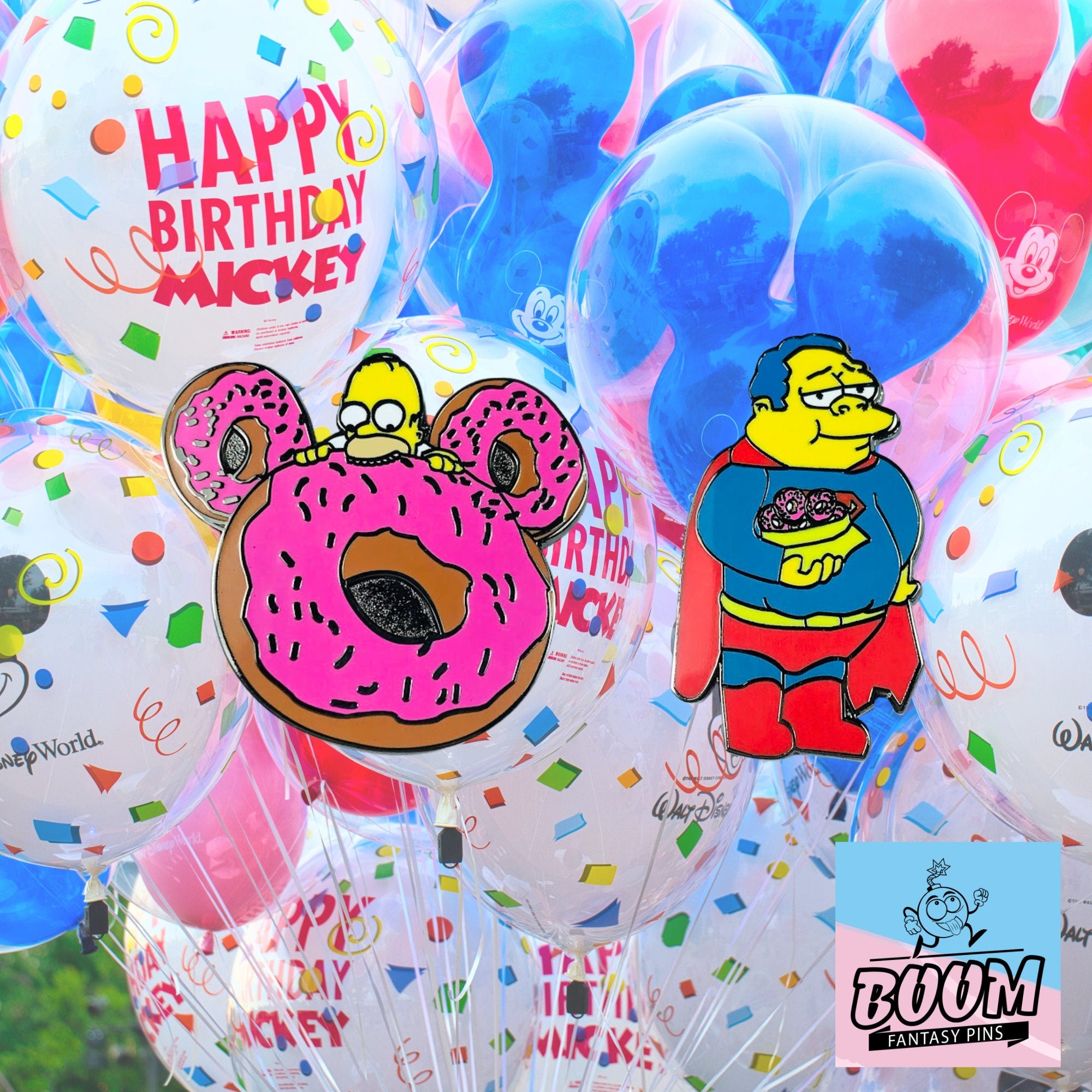 Pin's – Homer Simpson des Simpson – Disney Fantasy