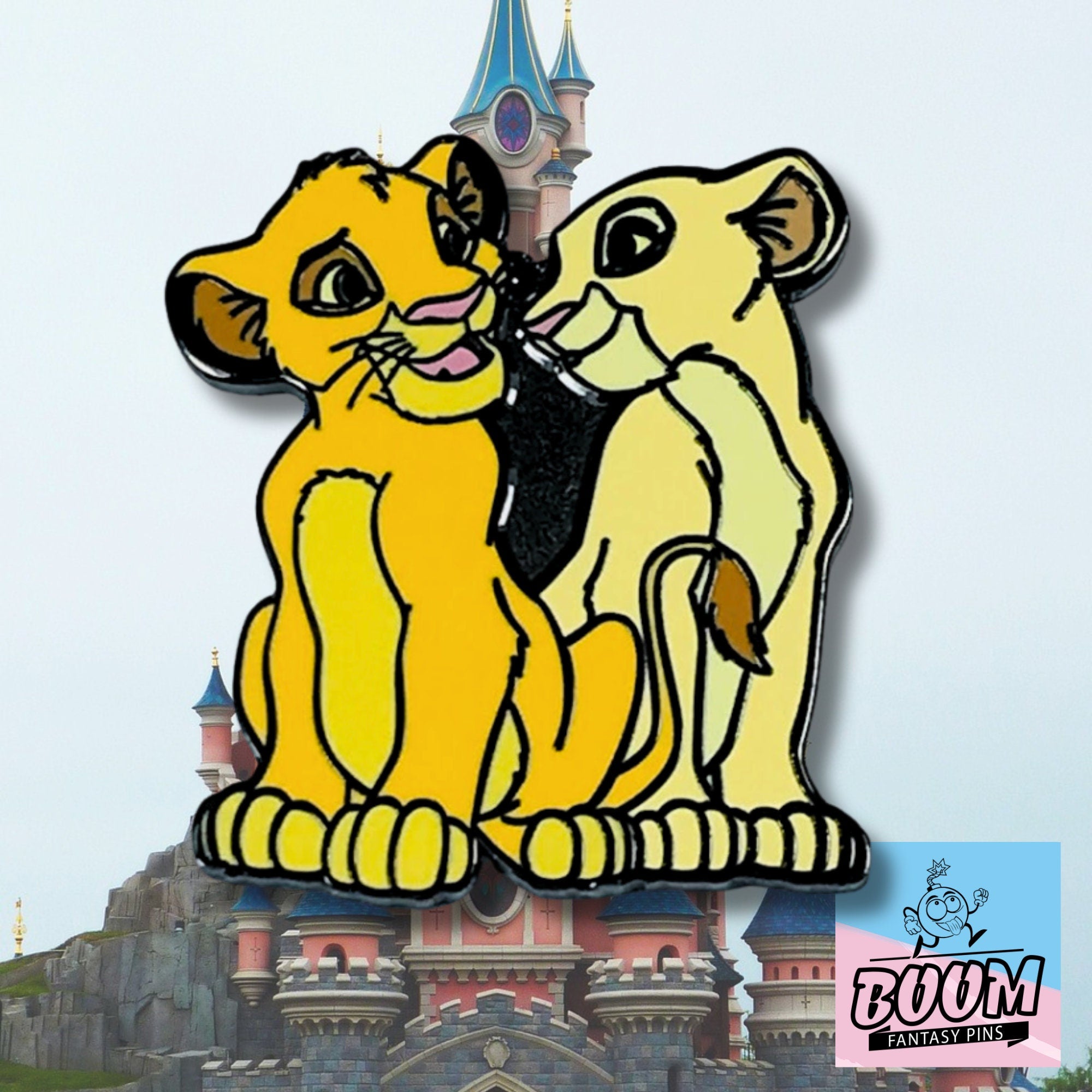 Pin – Simba y Nala de El Rey León – Disney Fantasy