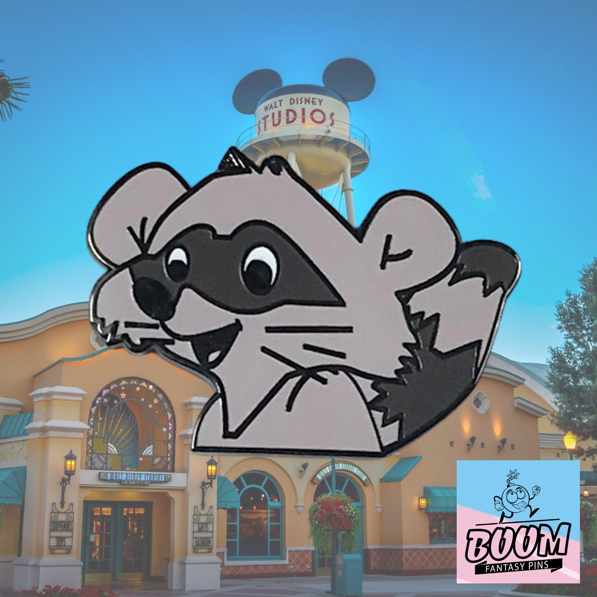 Pin – Mapache de Robin Hood – Disney Fantasy