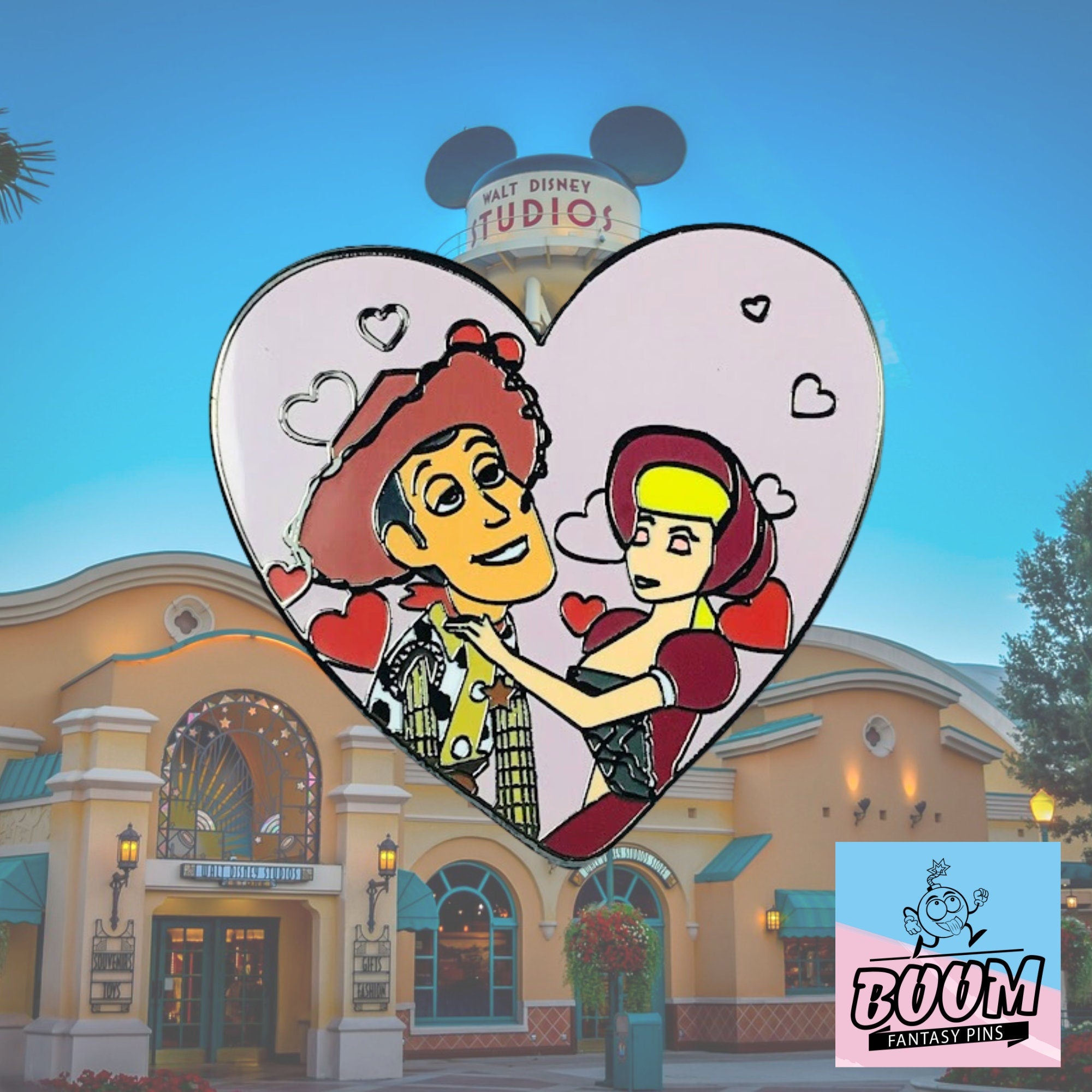 Pin – Woody y Bo Peep de Toy Story – Disney Fantasy