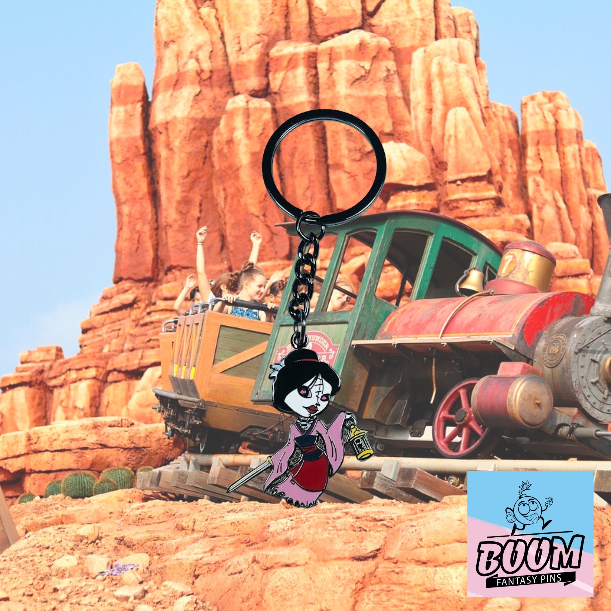 Porte-clés – Mulan du film Mulan – Disney Fantasy