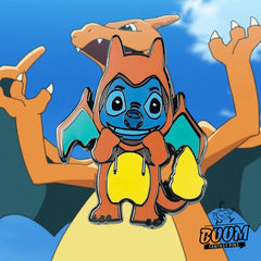 Pin – Experimento 626 de Lilo y Stitch como Charizard – Disney Fantasy