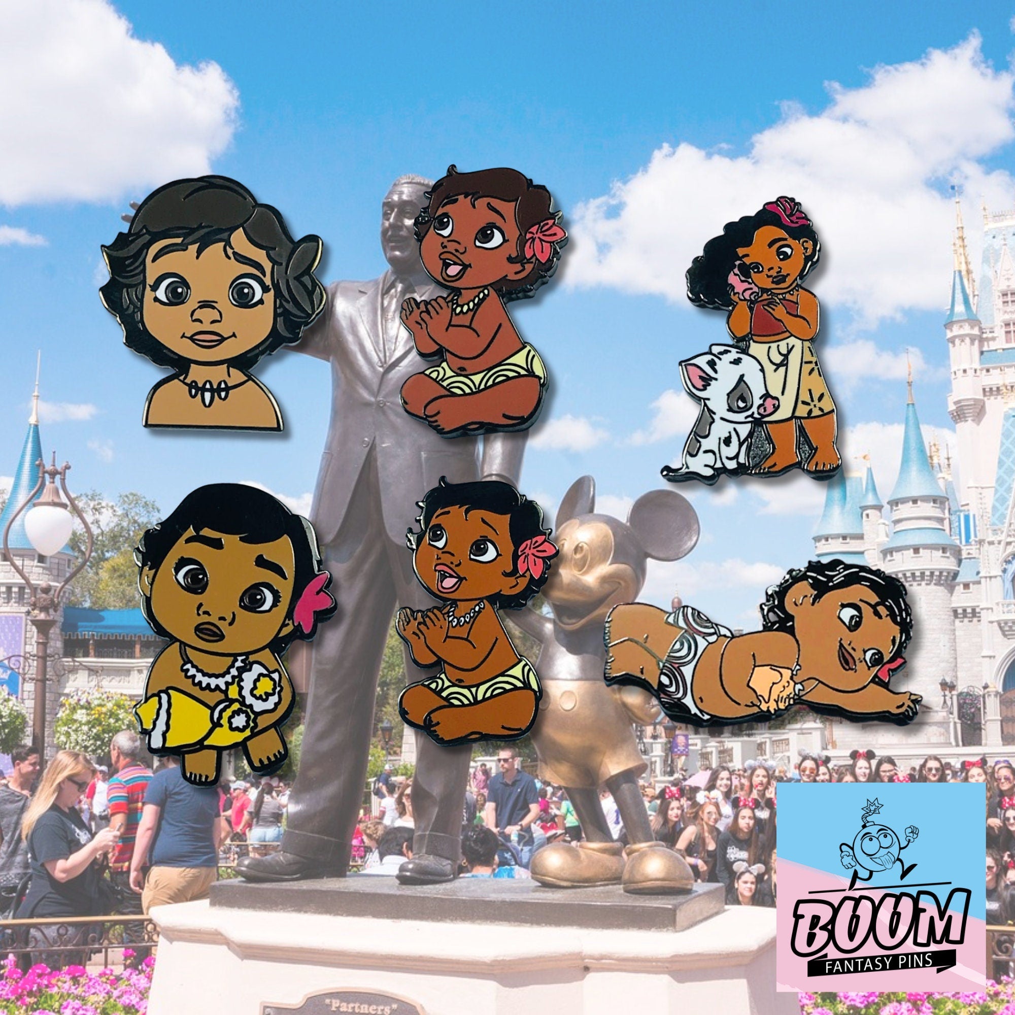 Pin – Moana from Moana – Disney Fantasy