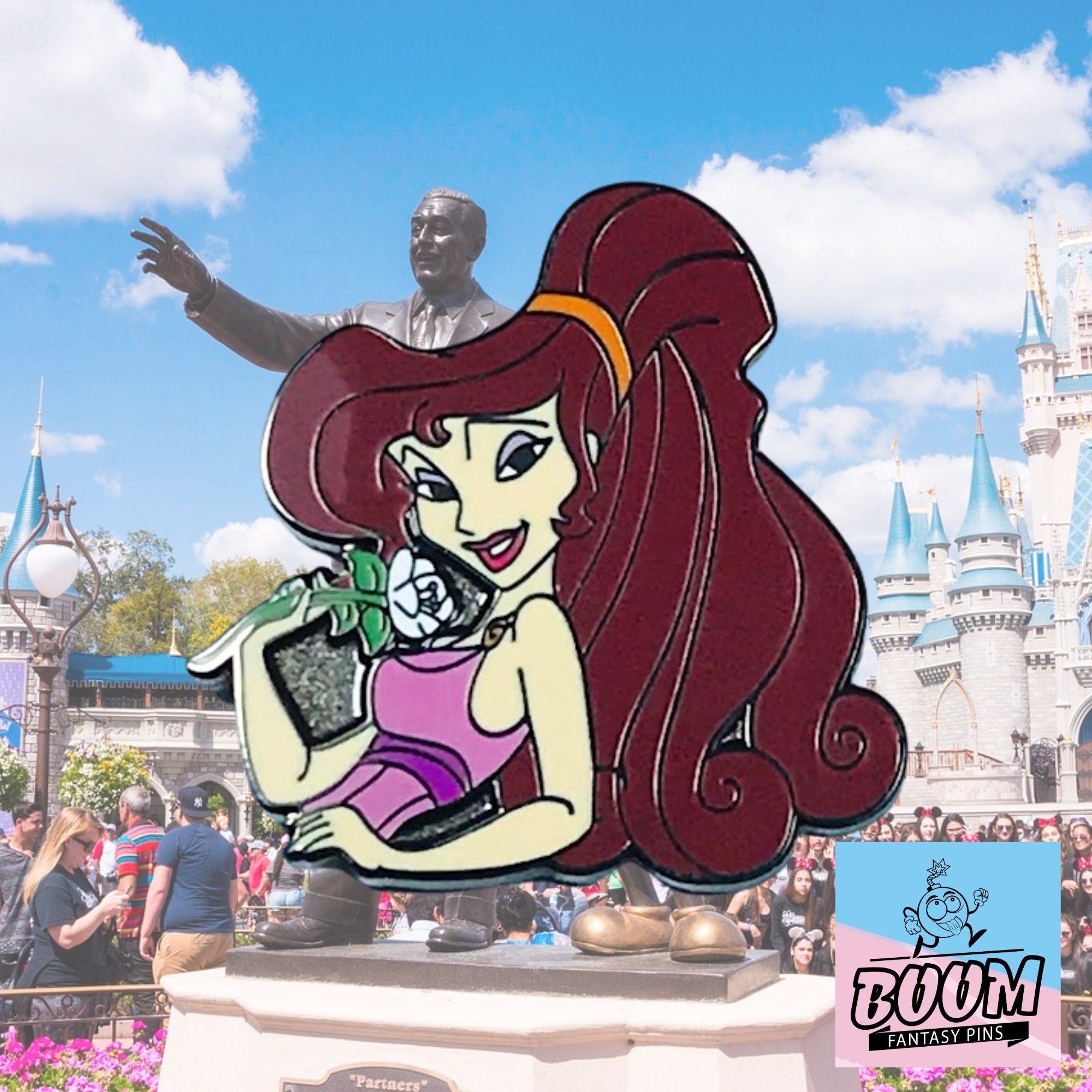 Pin – Megara de Hércules – Disney Fantasy