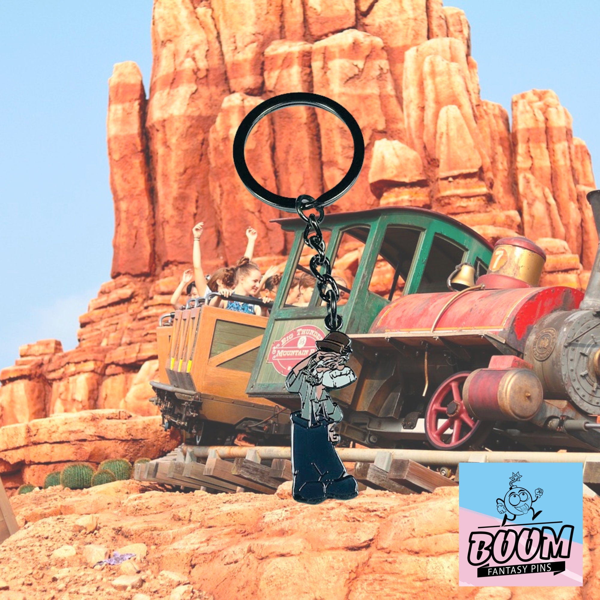 Llavero – Cookie Farnsworth de Atlantis: El Imperio Perdido – Disney Fantasy