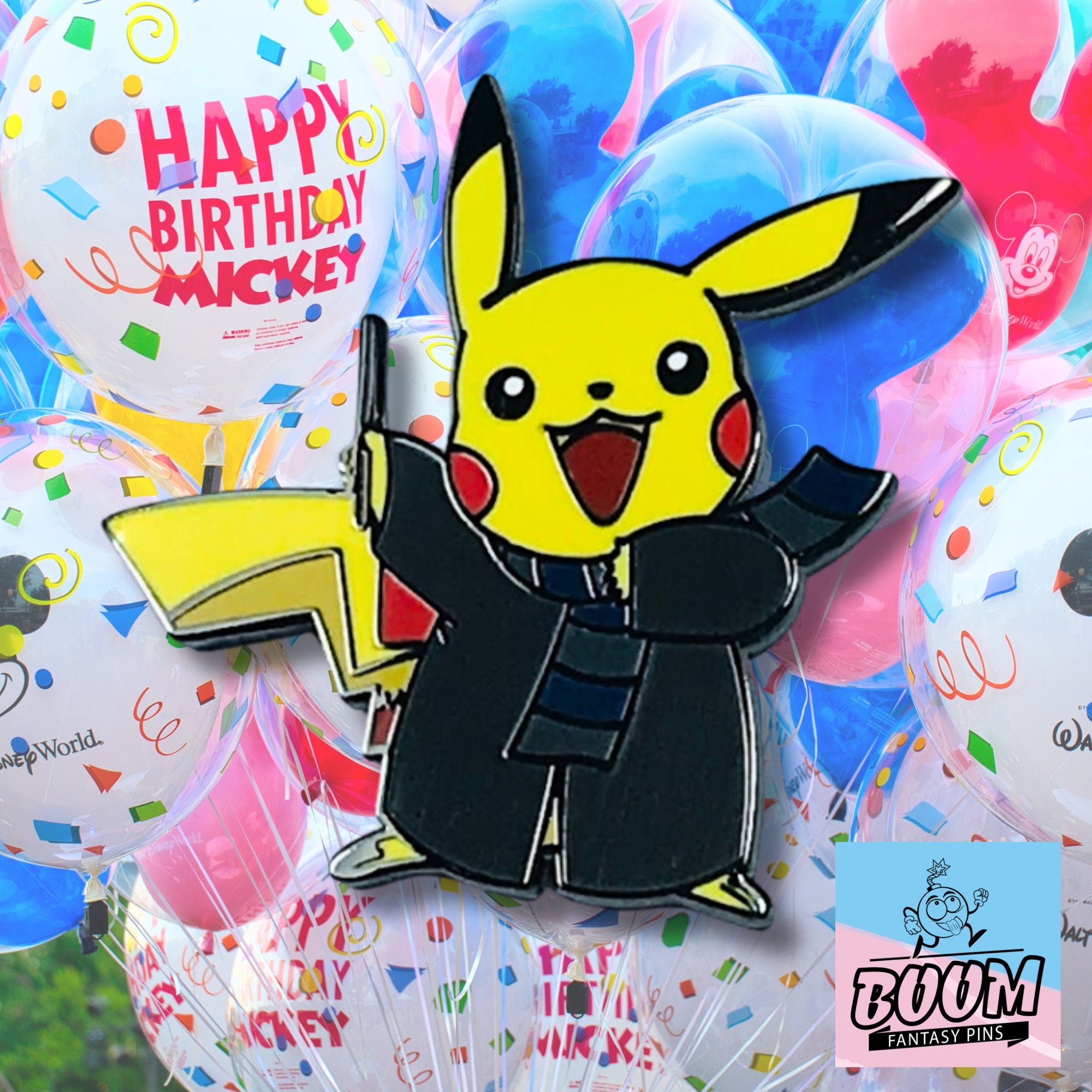 Pin – Pikachu del crossover de Pokémon y Harry Potter – Disney Fantasy