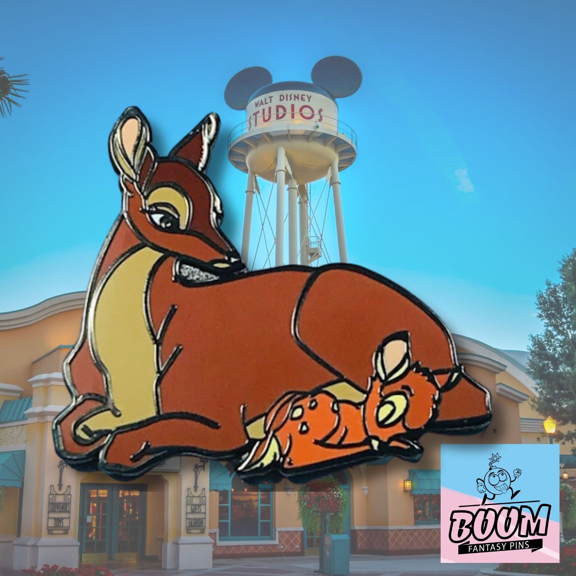 Pin – Bambi and Bambi's Mother from Bambi – Disney Fantasy