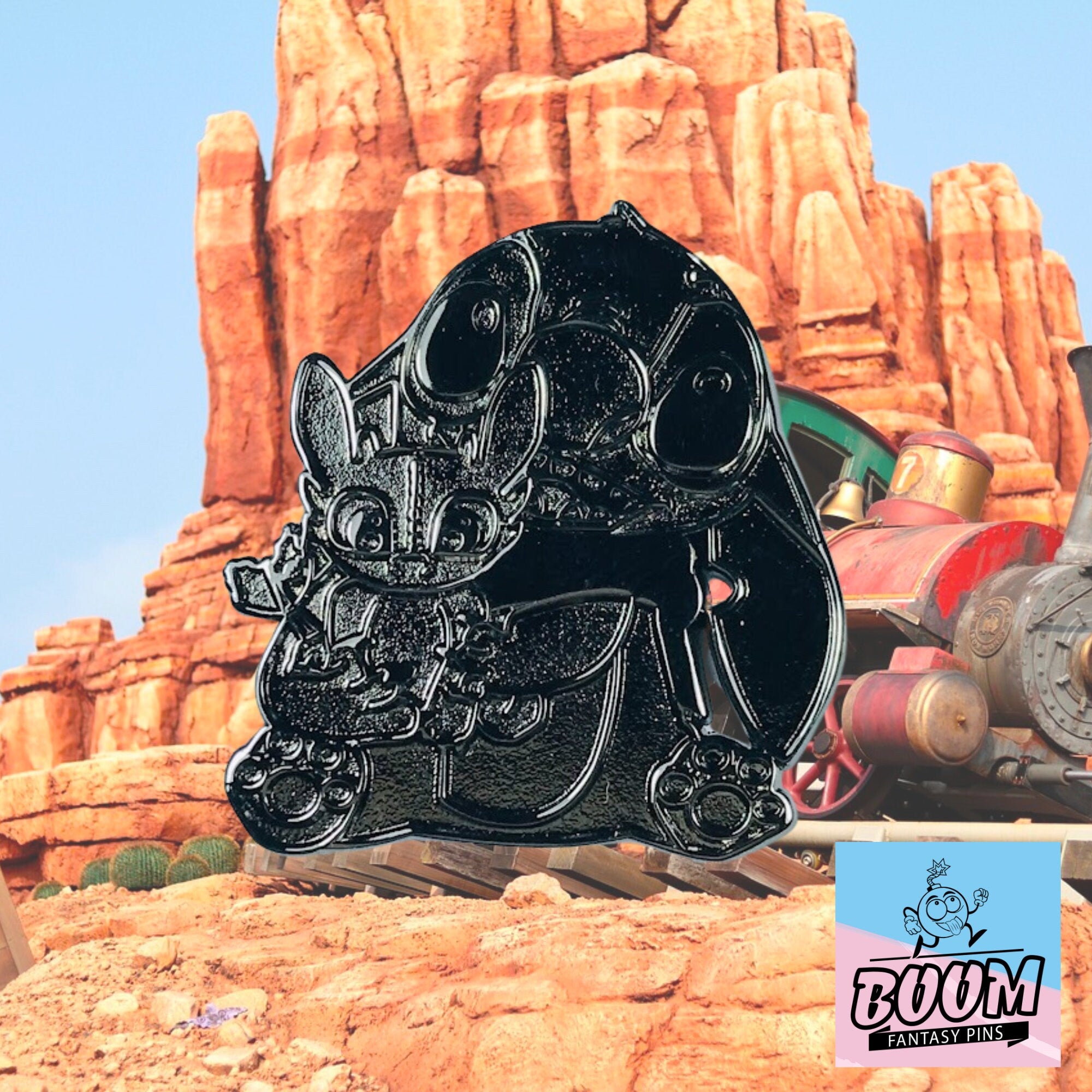 Épingle – Stitch et Krokmou de Lilo &amp; Stitch – Disney Fantasy