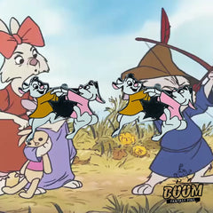 Cufflinks – Skippy Yellow and Sis Bunny from Robin Hood – Disney Fantasy