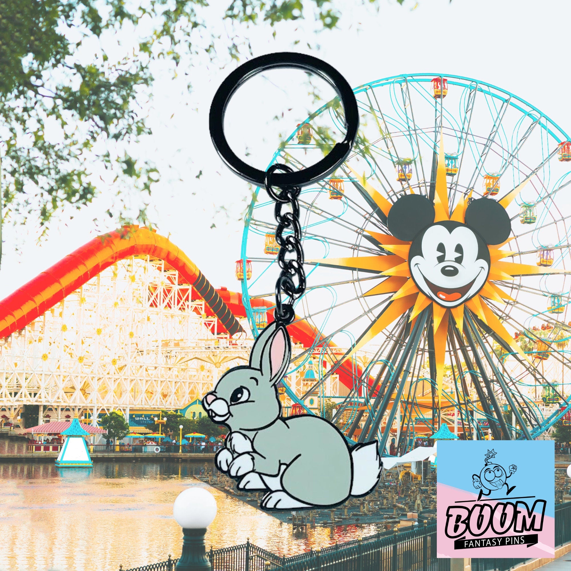 Llavero – Conejo de Blancanieves y los Siete Enanitos – Disney Fantasy