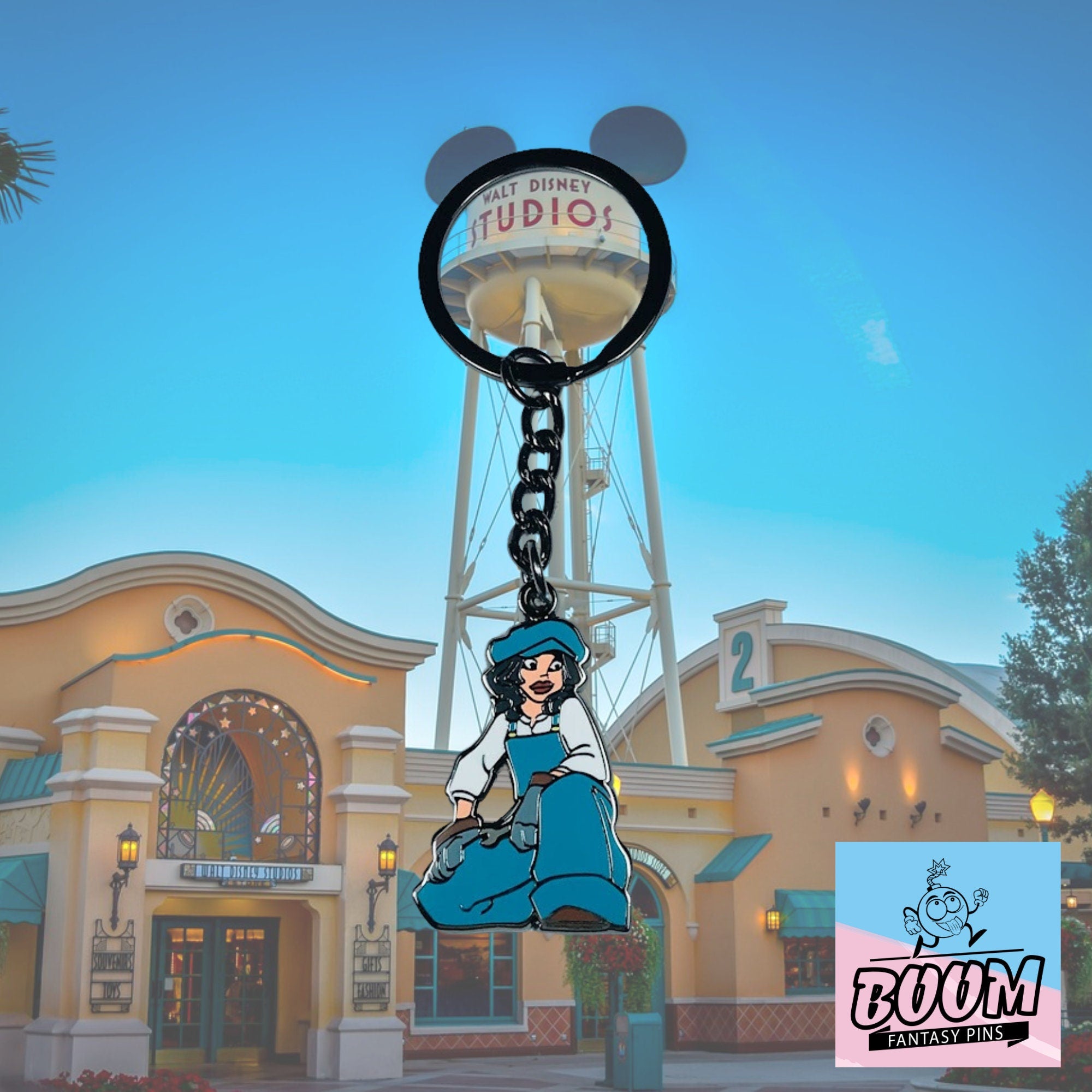 Llavero – Audrey Ramírez de Atlantis: El Imperio Perdido – Disney Fantasy