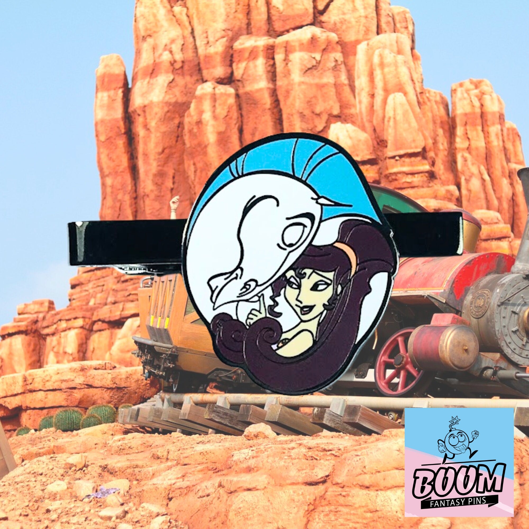 Pinza de corbata – Megara y Pegaso de Hércules – Disney Fantasy