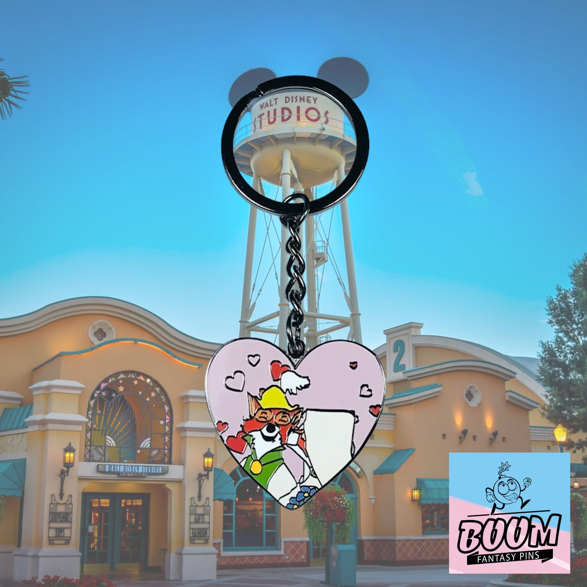 Llavero – Lady Marian y Robin Hood de Robin Hood – Disney Fantasy