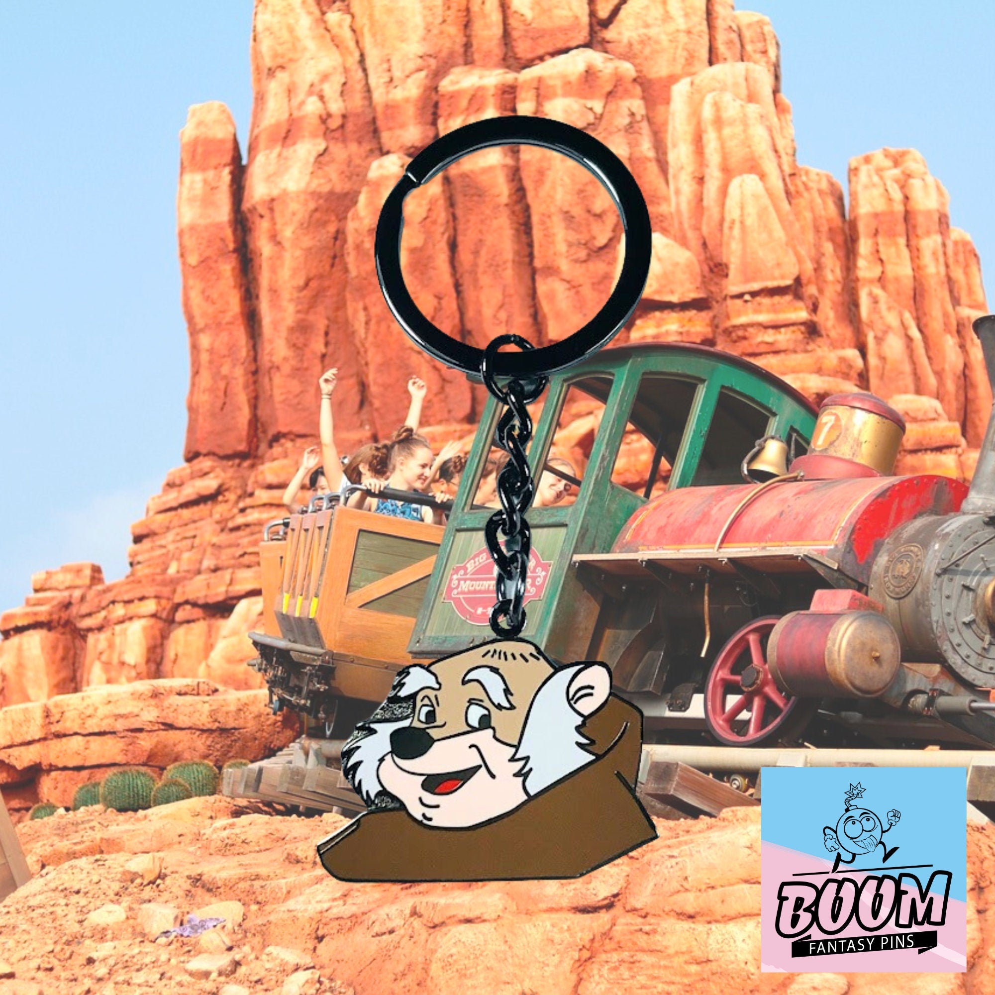 Llavero – Fraile Tuck de Robin Hood – Disney Fantasy