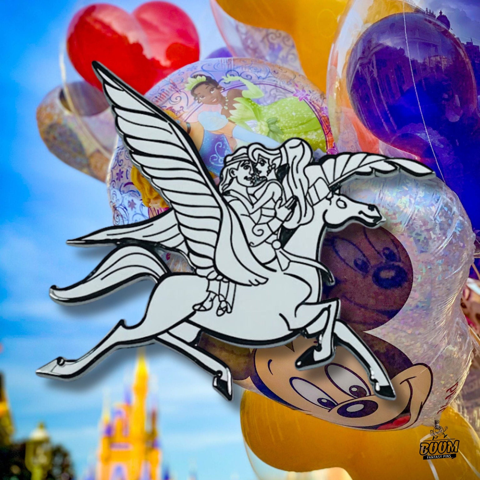 Pin – Hércules y Megara de Hércules – Disney Fantasy