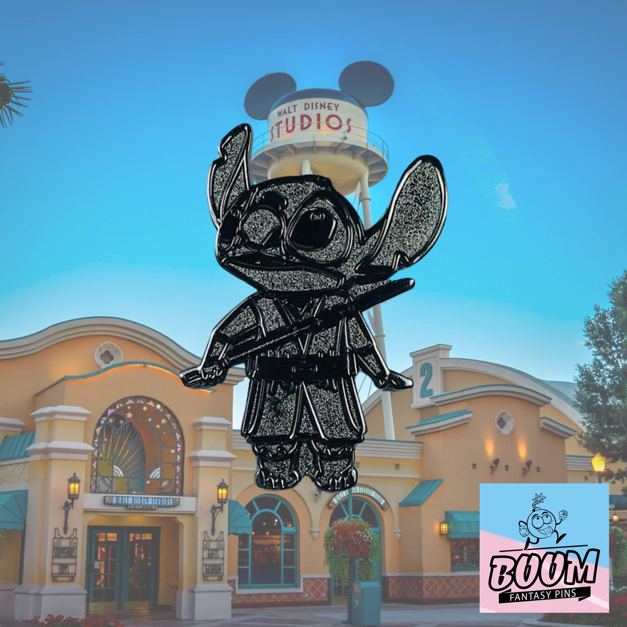 Pin's – Stitch en Rey de Lilo &amp; Stitch – Disney Fantasy