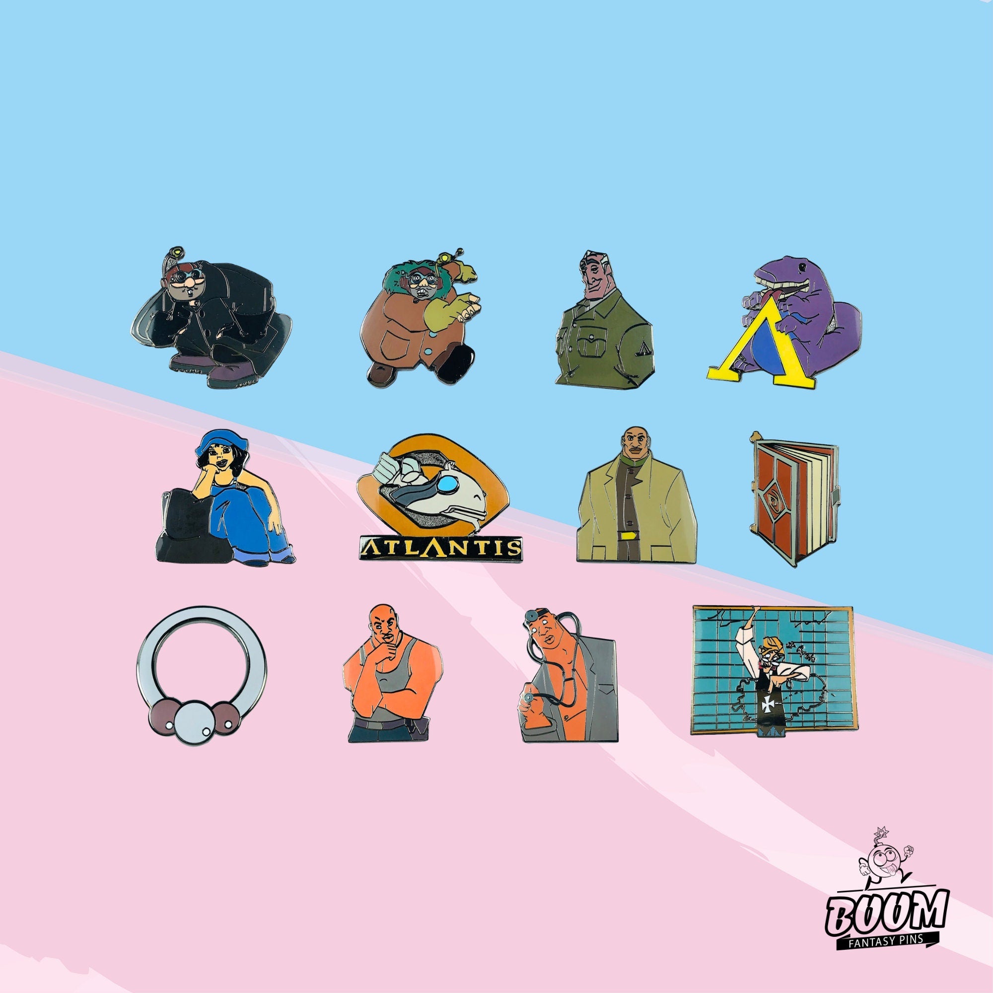 Pin – Milo Thatch from Atlantis The Lost Empire – Disney Fantasy