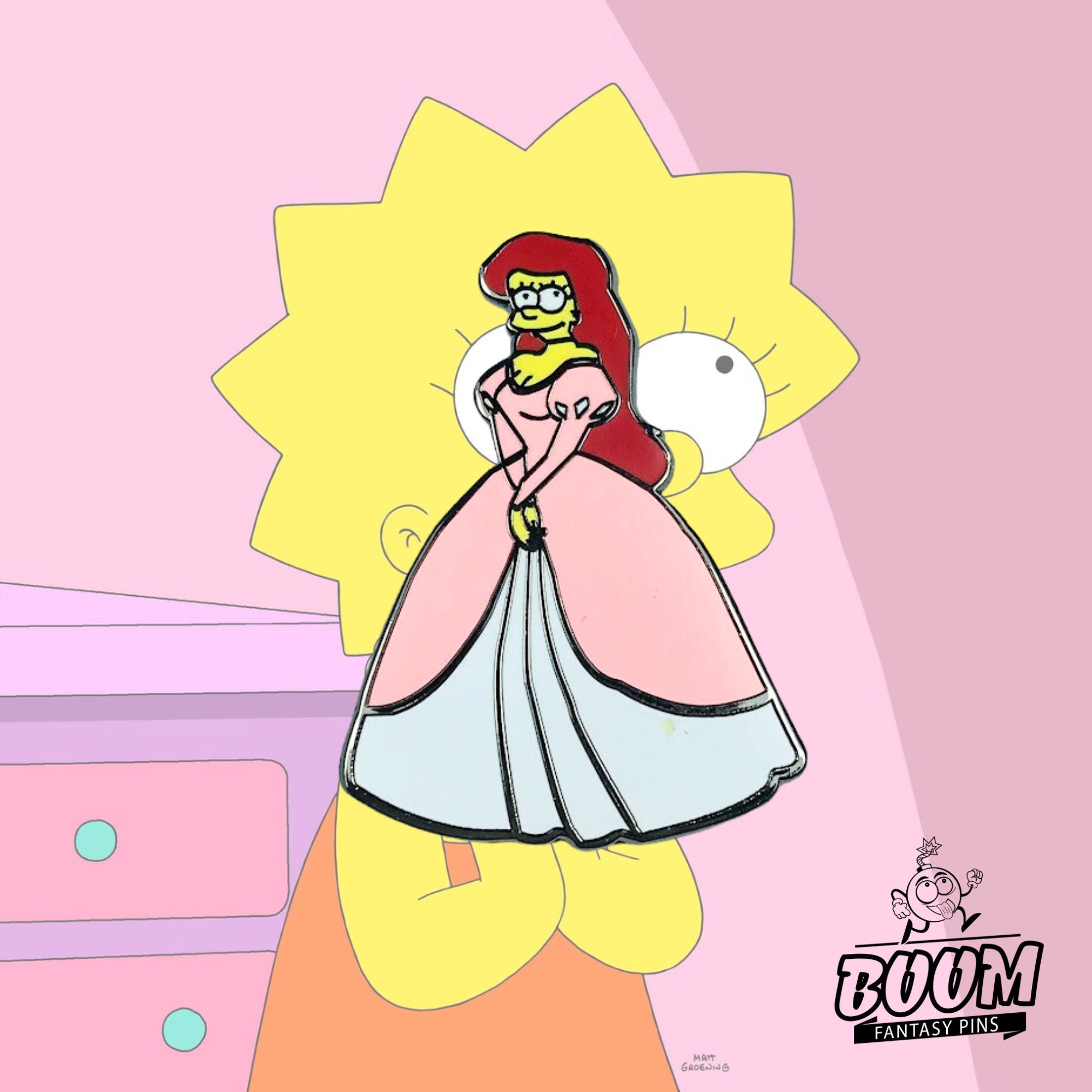 Épingle – Lisa Simpson des Simpson – Disney Fantasy