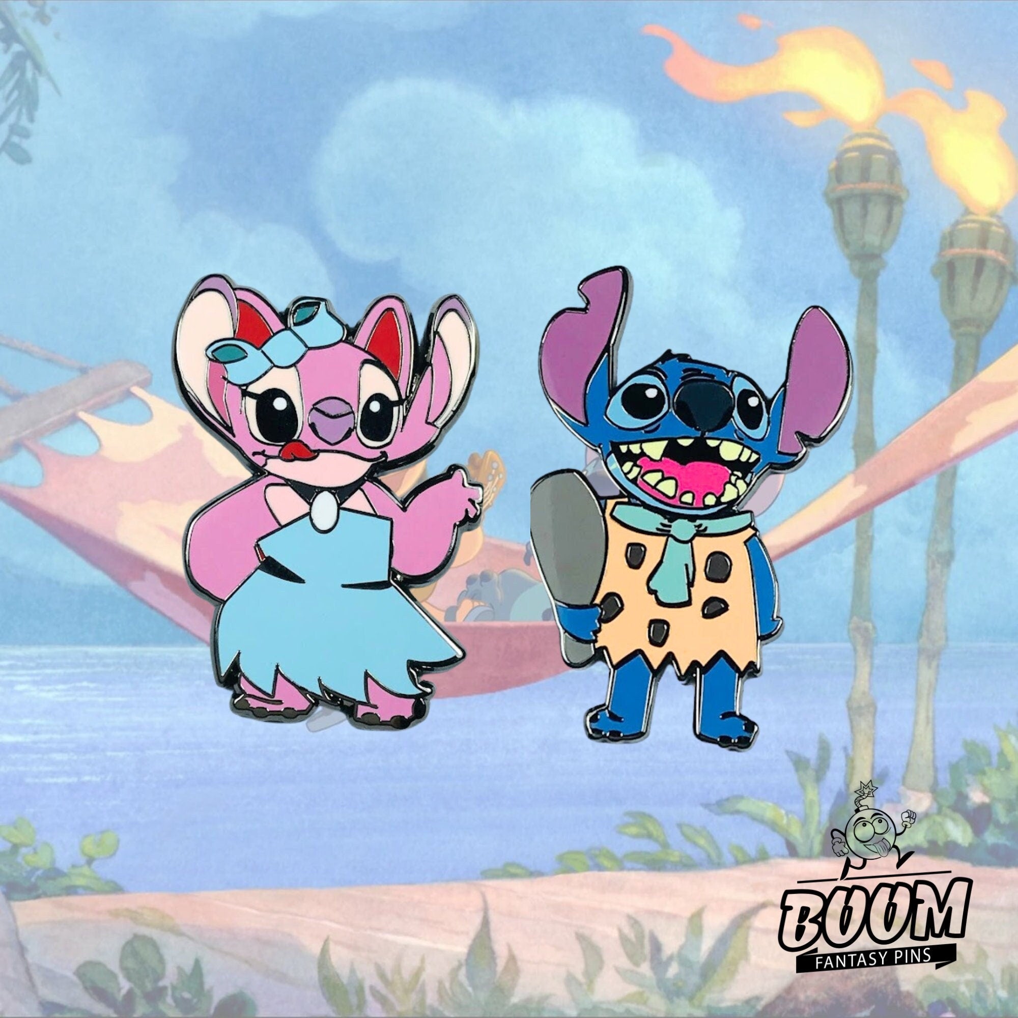 Pin – Experimento 626 Stitch y Ángel de Lilo y Stitch – Disney Fantasy