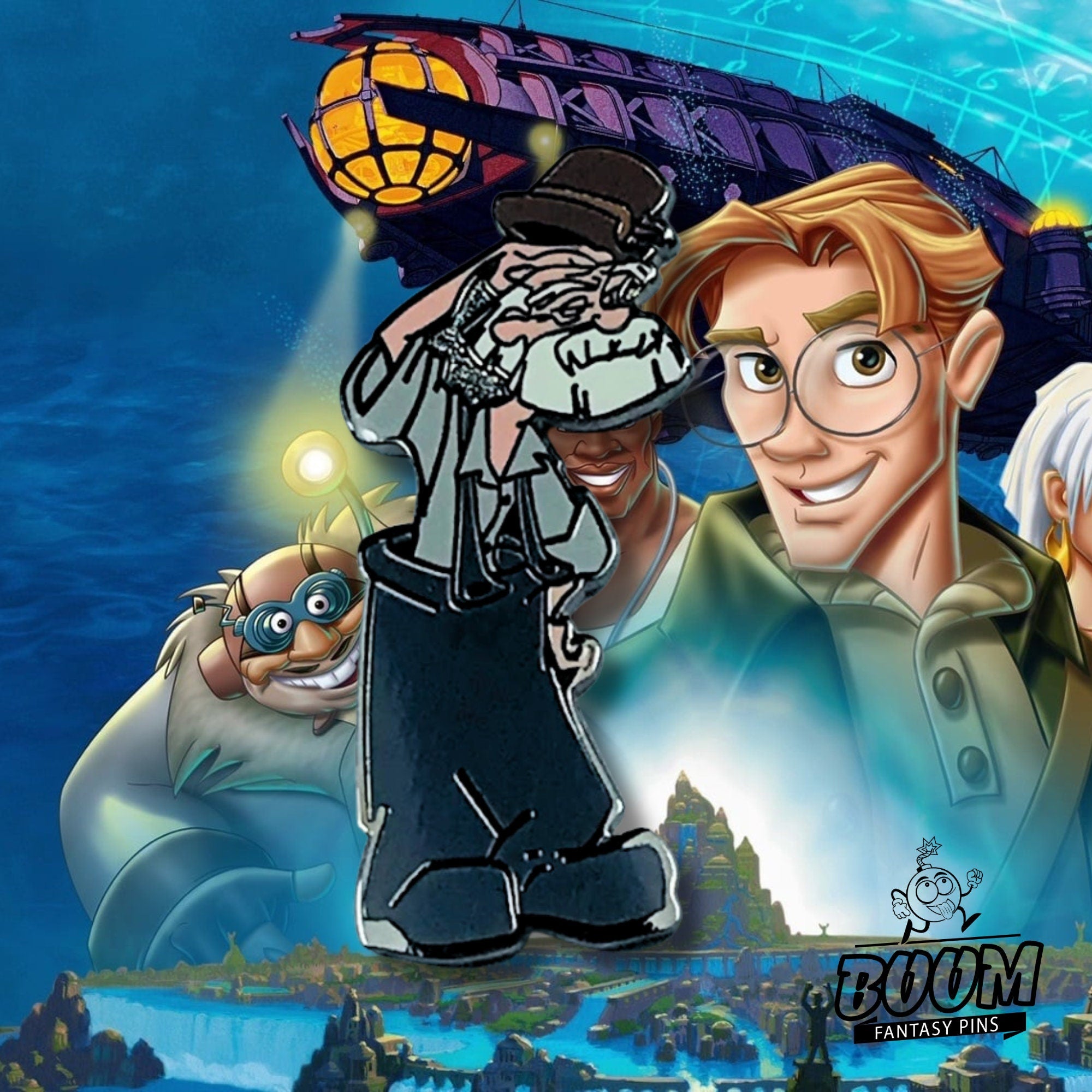 Pin – Cookie Farnsworth de Atlantis: El Imperio Perdido – Disney Fantasy