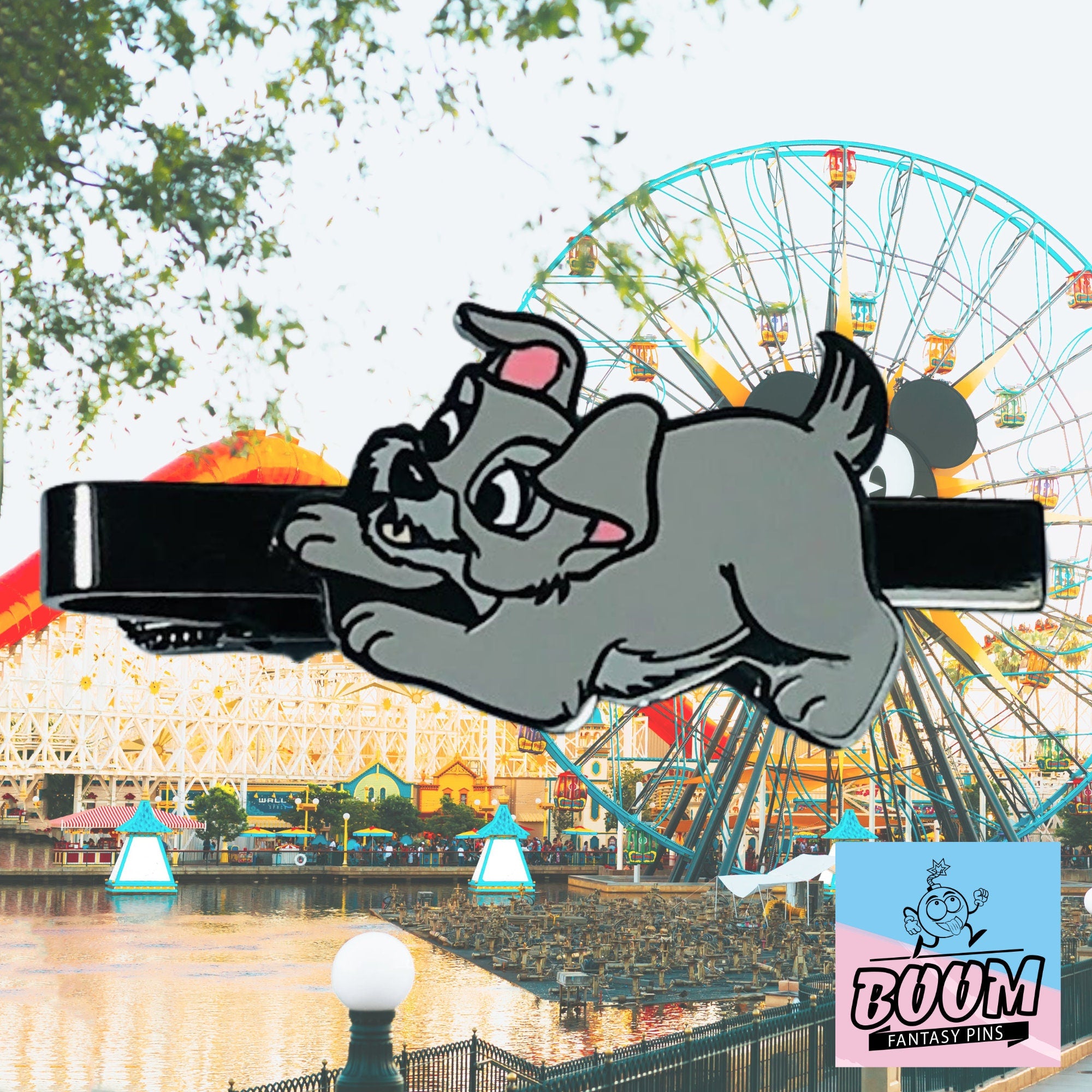 Tie Clip – Scamp from Lady and the Tramp II – Disney Fantasy