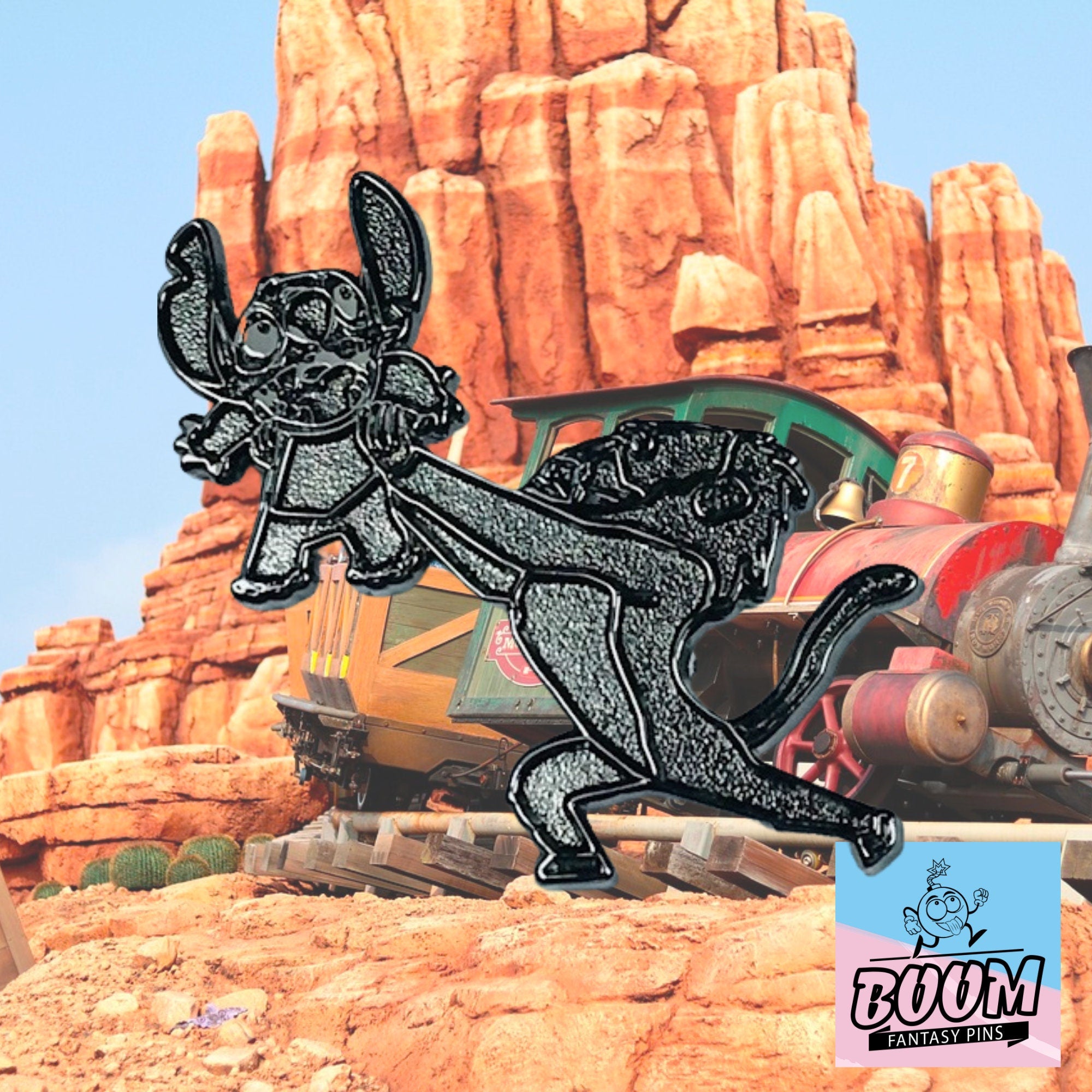 Épingle – Expérience 626 : Stitch avec Rafiki de Lilo &amp; Stitch – Disney Fantasy