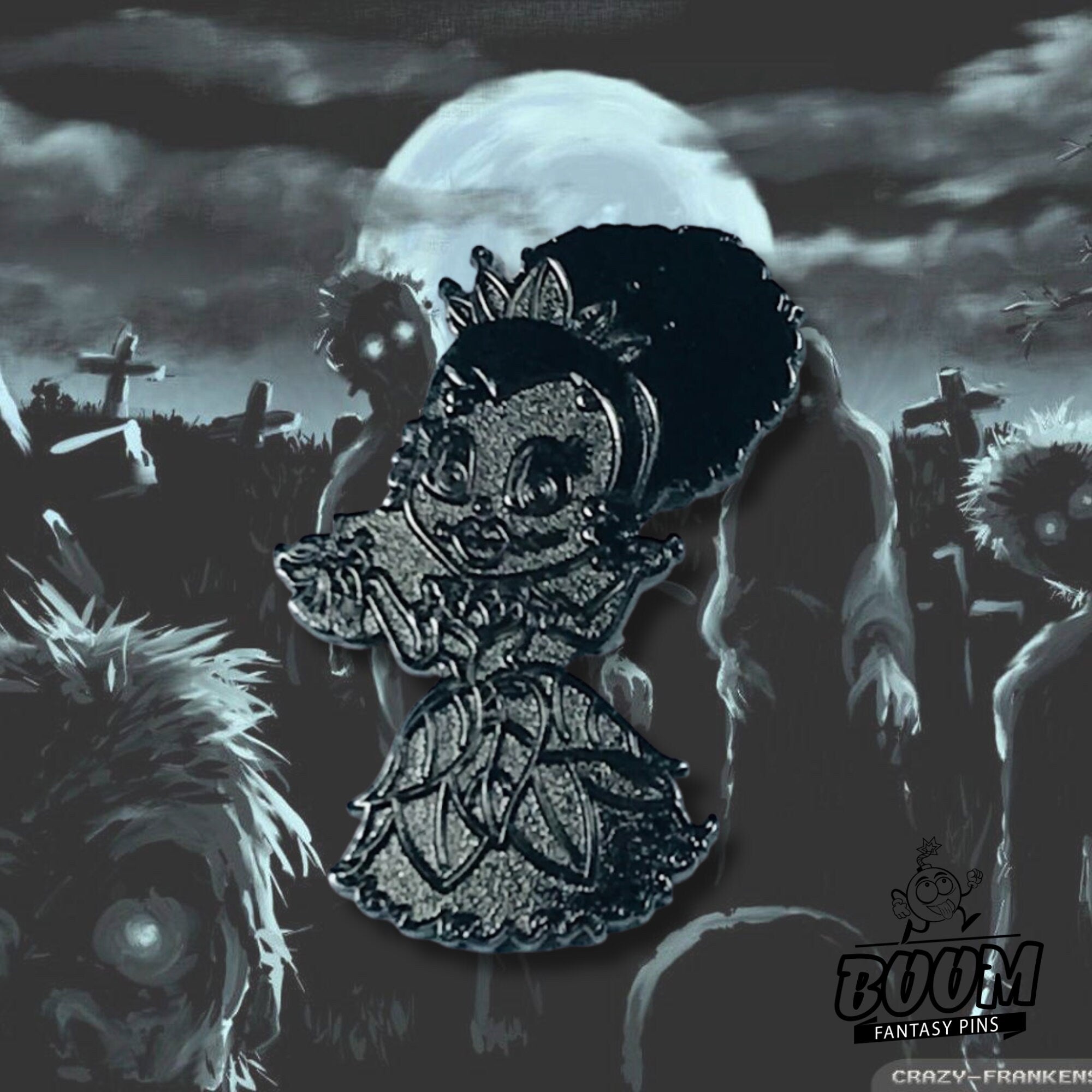 Pin – Tiana como zombi de La princesa y el sapo – Disney Fantasy