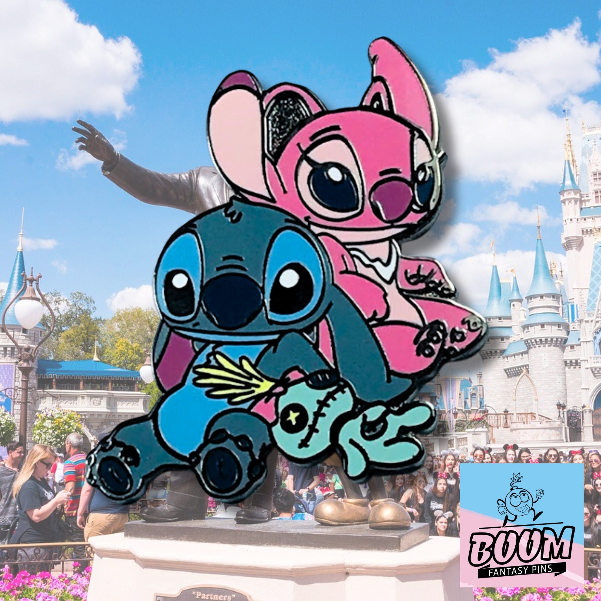 Épingle – Expérience 626 Stitch et Expérience 624 Angel de Lilo et Stitch – Disney Fantasy