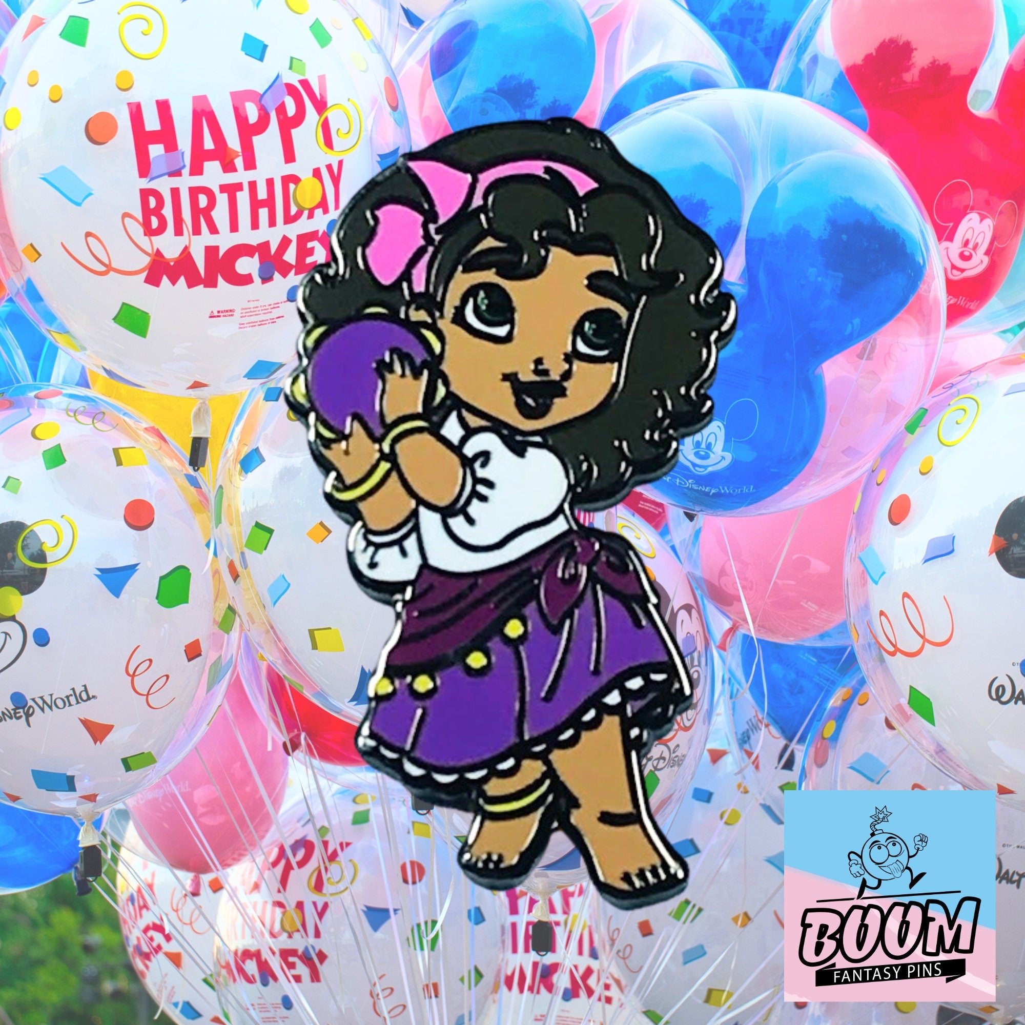 Pin – Esmeralda de El Jorobado de Notre Dame – Disney Fantasy