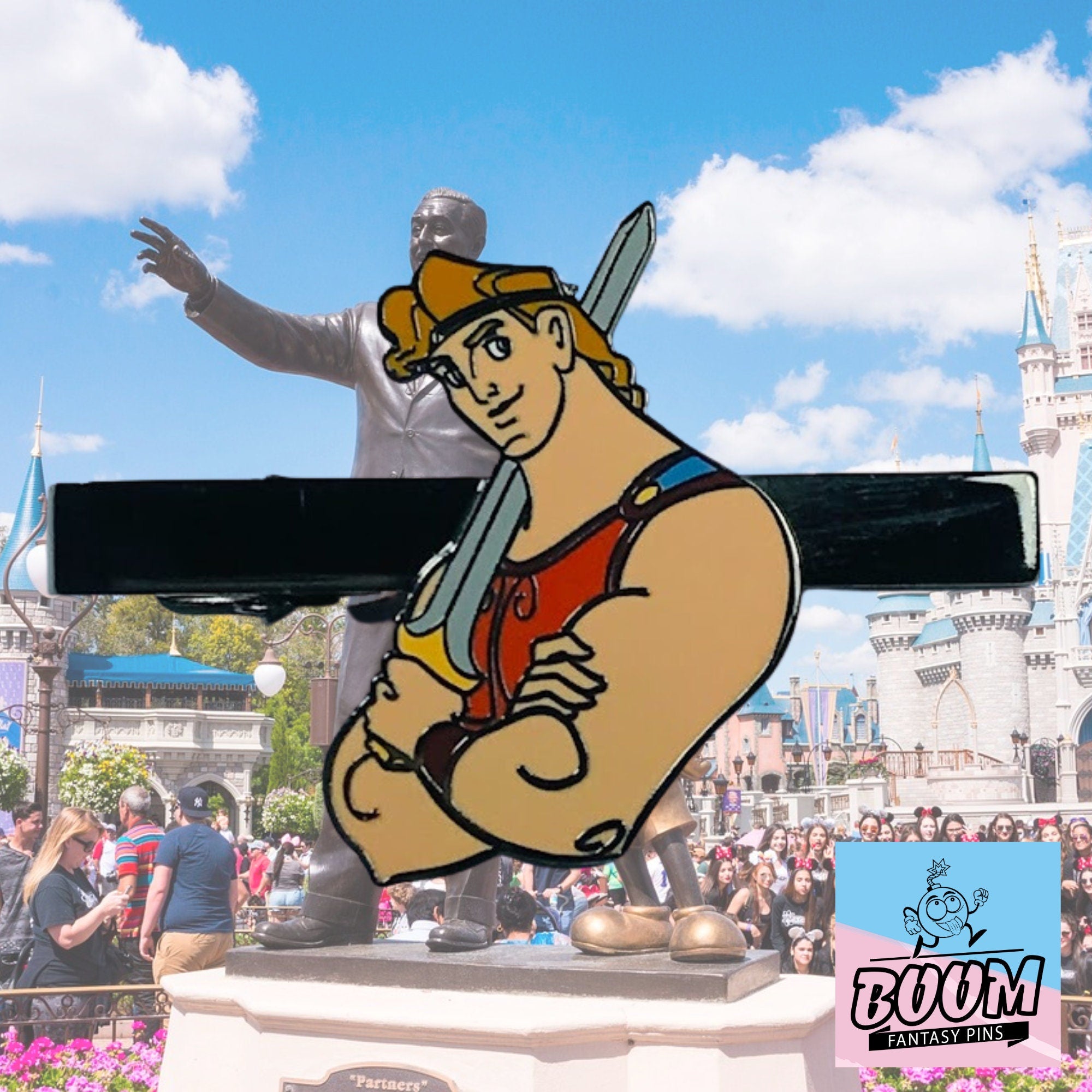 Pinza de corbata – Hércules de Hércules – Disney Fantasy